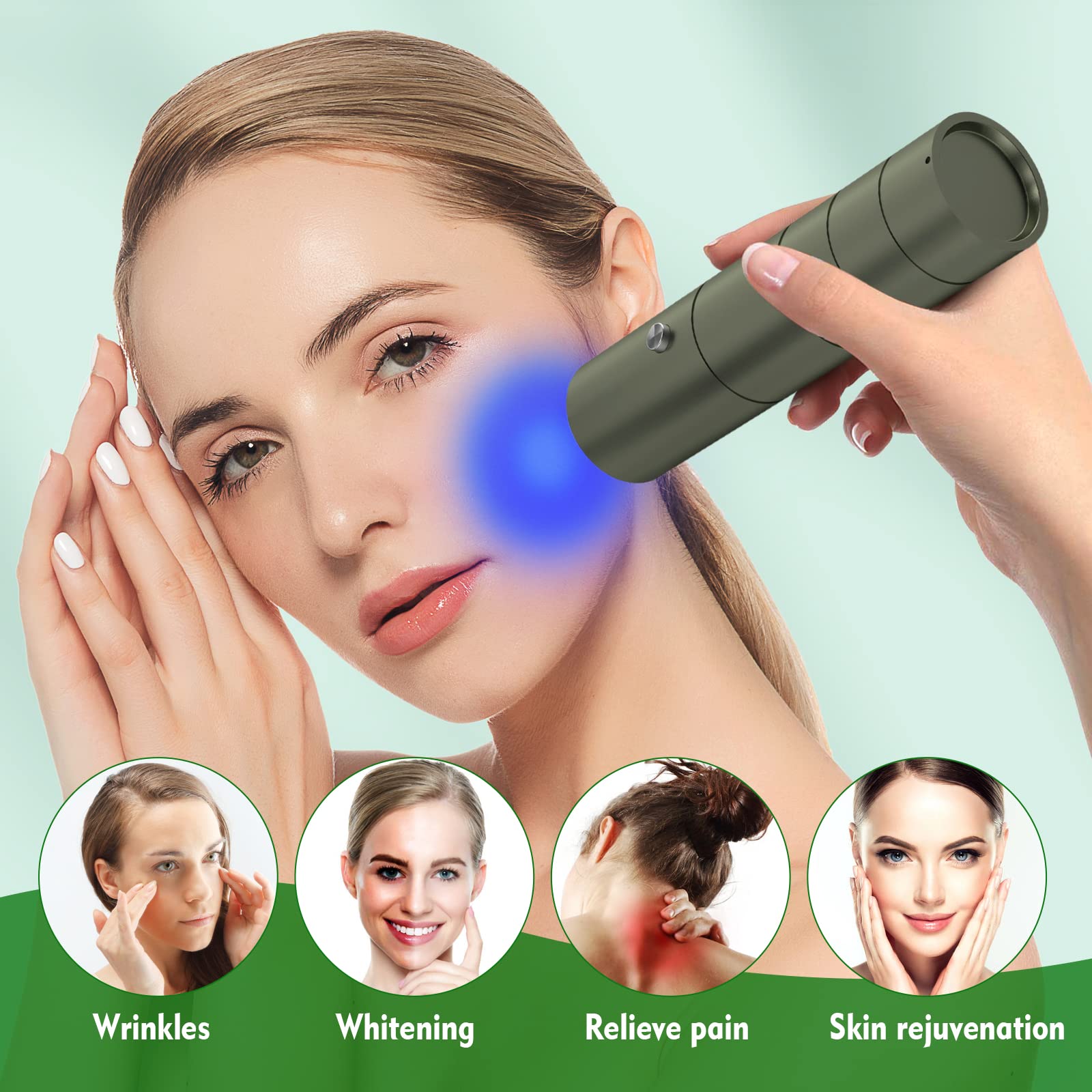 Red Light Therapy Device- Upgraded 5 in 1Red Infrared Light Machine for Body Joints & Muscles Pain Relief cippaer