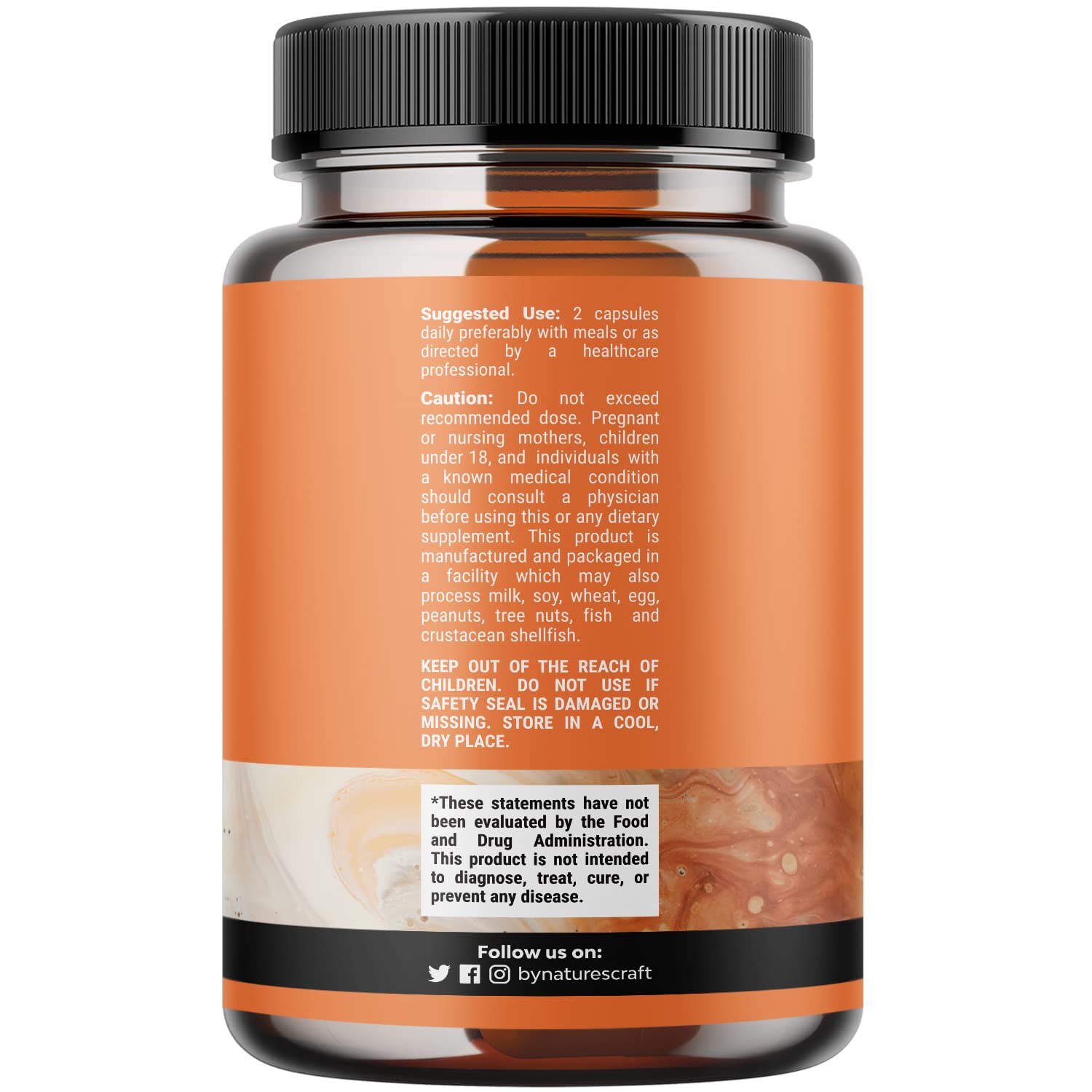 Herbal Thyroid Support Complex - Iodine Thyroid Supplement with L Tyrosine Bladderwrack Natures Craft