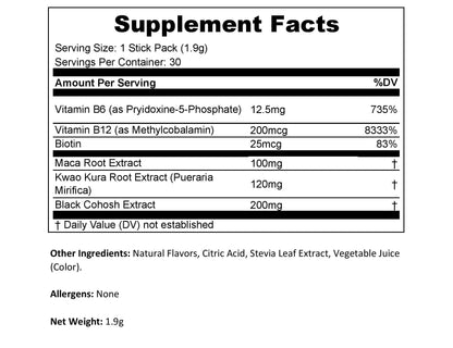 Mixhers Herthrive - Menopause Support Drink Mix - Women's Menopause Supplements