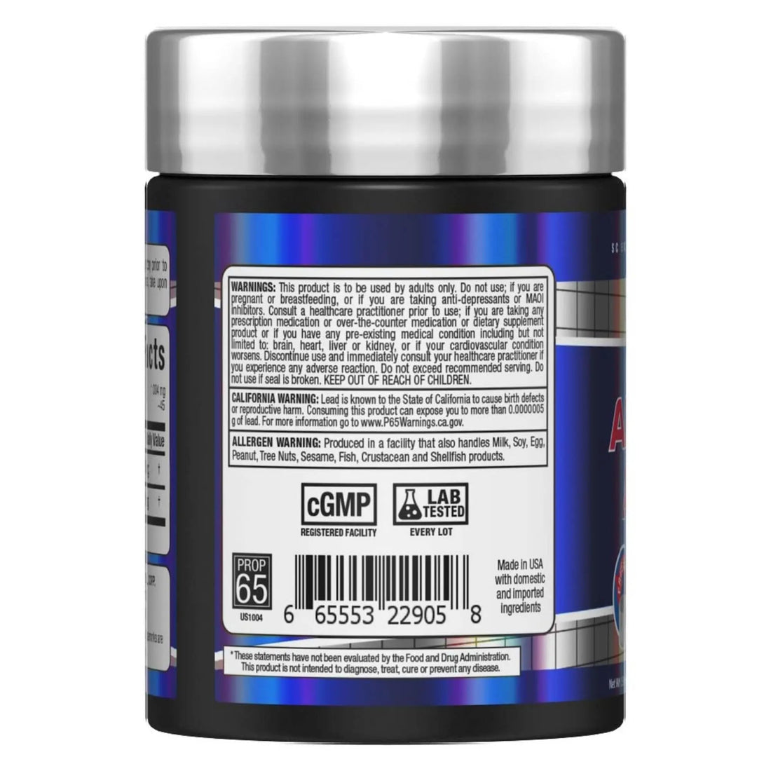 ALLMAX AGMATINE ARGININE - 45 g - Modulates Nitric Oxide Levels - Improves Body