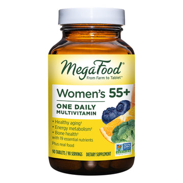 MegaFood Women's 55+ One Daily Multivitamin for Women with Vitamin A, Vitamin C