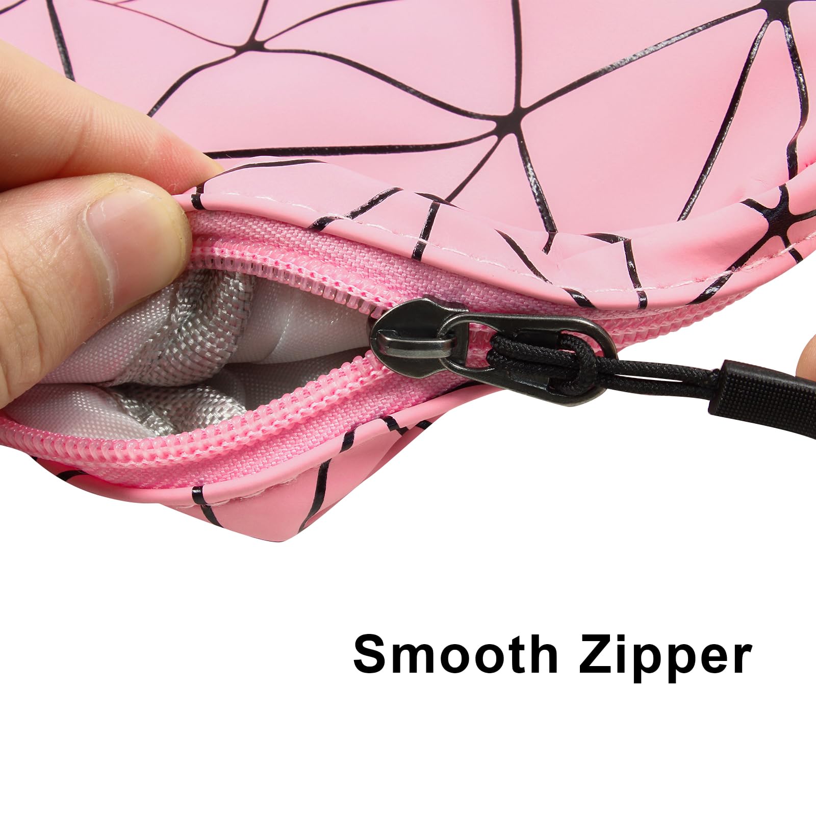 Uenhoy 4 Pcs Sanitary Napkin Storage Bags with Zipper, Portable Waterproof Menstrual Cup Uenhoy