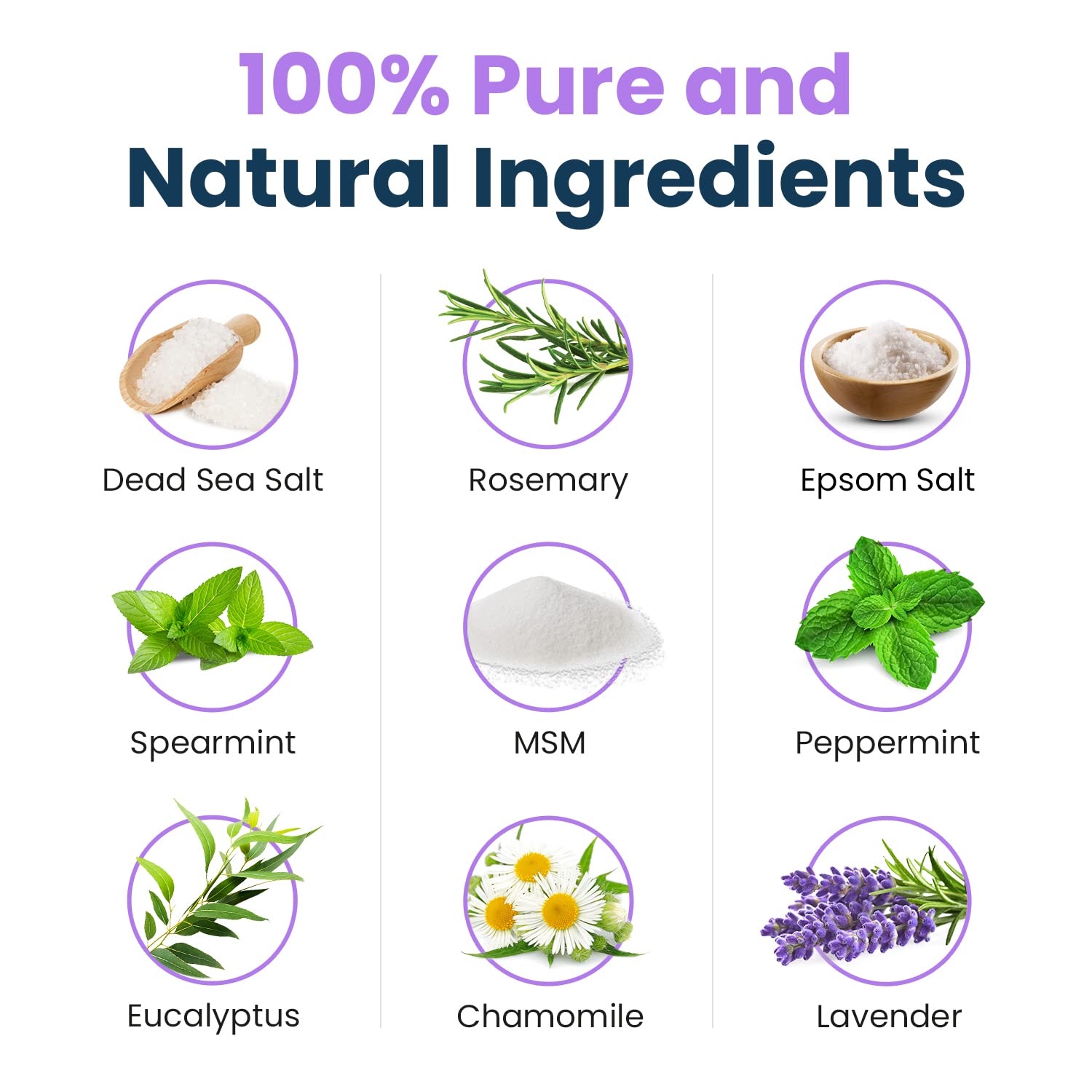 Soothing Lavender Foot Soak with Epsom Salt - Best Toenail Treatment, & Softens Calluses FOOT CURE