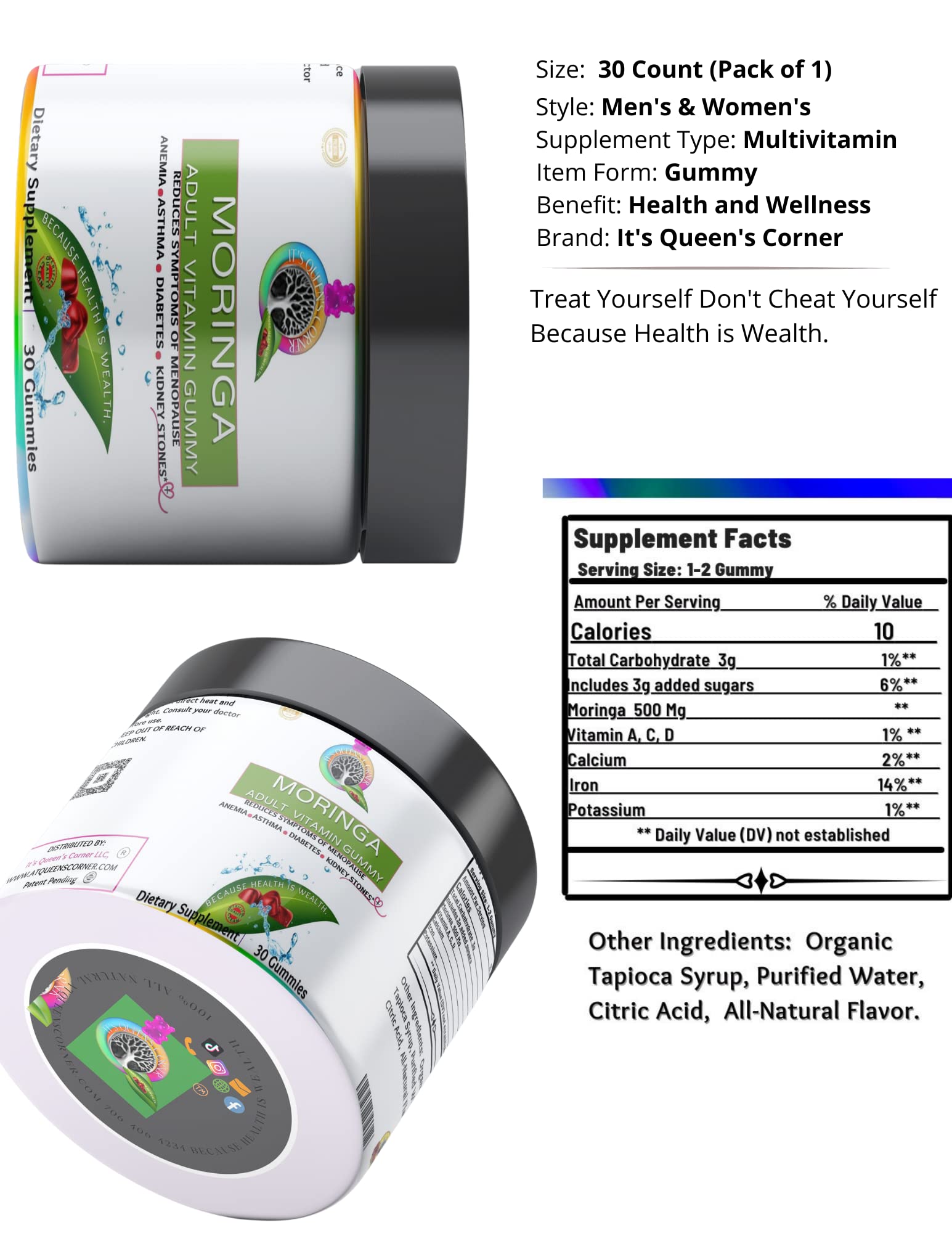 Moringa- Adult Supplement Gummy Generic