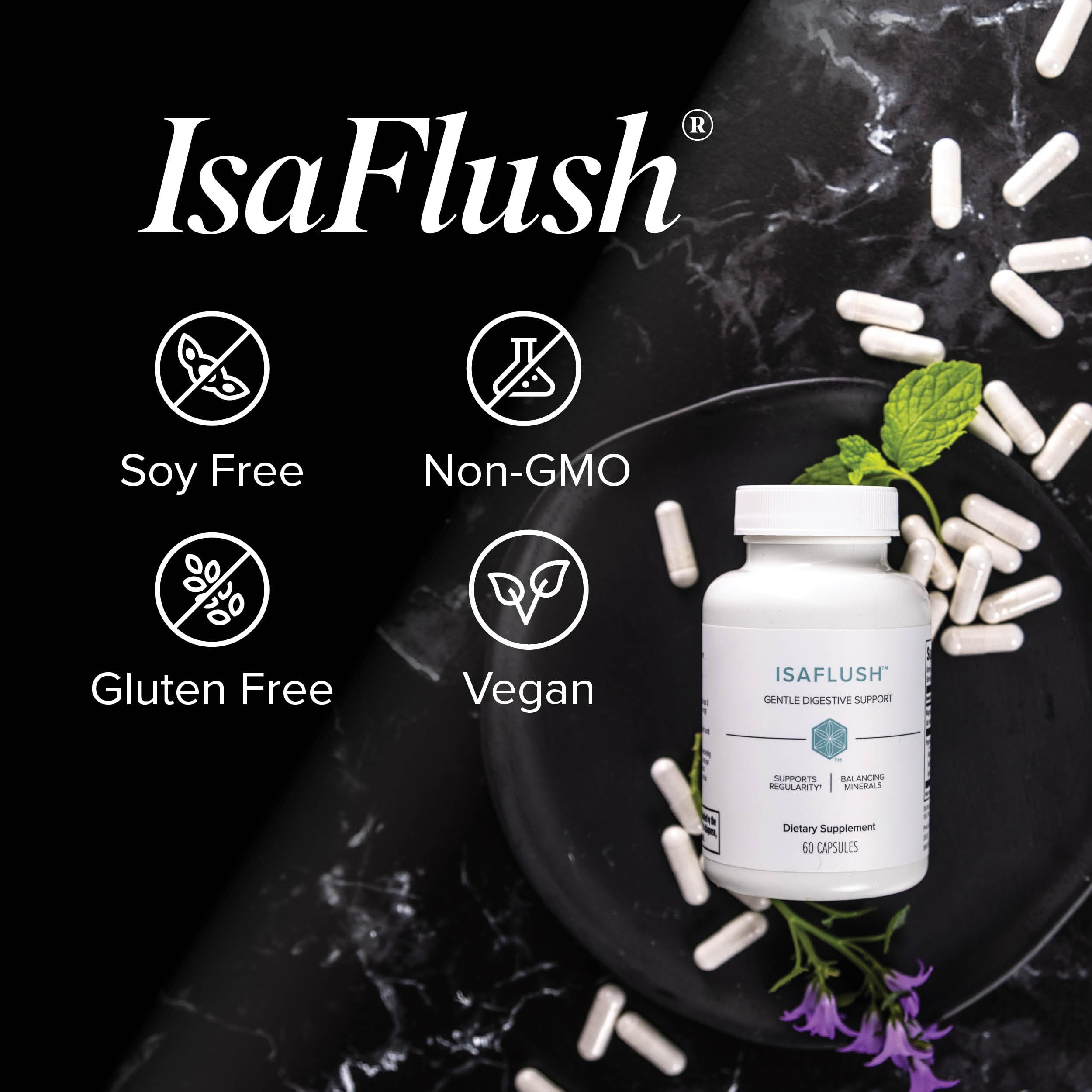Isagenix IsaFlush - Gentle Digestive Support with Balanced Minerals Encouraging Isagenix