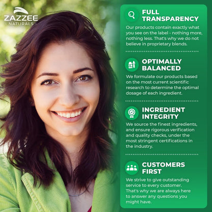 Zazzee Extra Strength Bitter Melon 25:1 Extract, 9000 mg Strength, 10% Bitter Principles