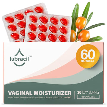 Lubracil – Moisturizer, Feminine Products for Dryness Ease with Sea Buckthorn, Omega 6, 7, & 9