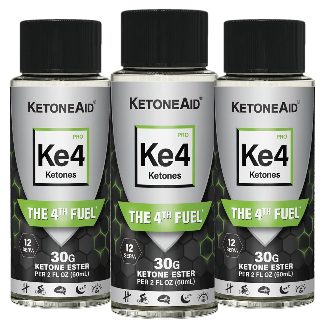 KetoneAid KE4 Pro Ketone Ester Drink | Not a Ketone Salt, No Sugar, No Caffeine