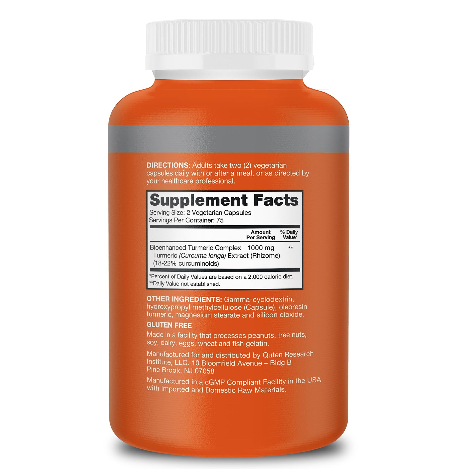 Qunol Turmeric Curcumin Supplement, Turmeric 1000mg with Ultra High Absorption Qunol