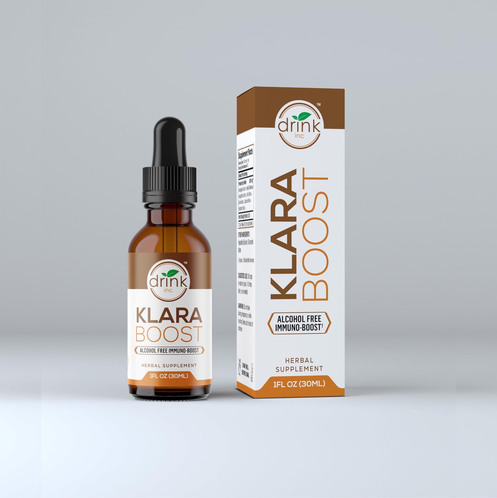Drink Inc Klara Boost Alcohol Free Immuno-Boost | 30ML Herbal Supplement
