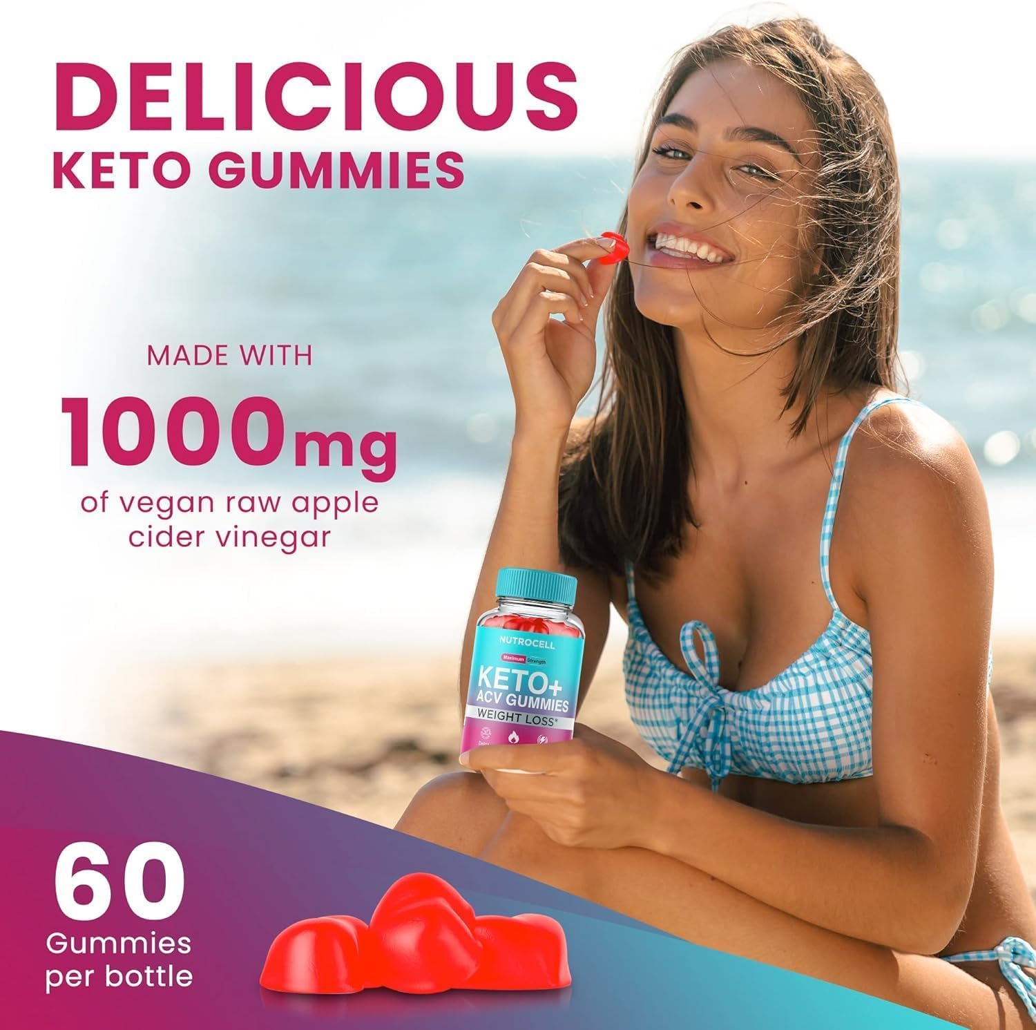 Keto ACV Gummies - Keto Apple Cider Vinegar Gummies - Advanced Weight Loss SHAPEMODE