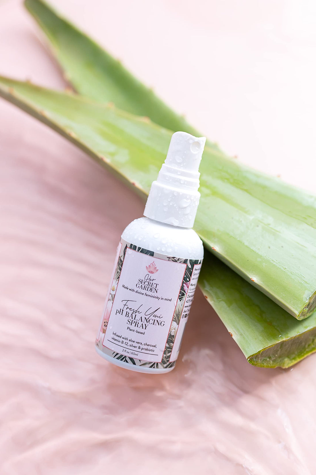 Her SECRET GARDEN Fresh Yoni - Feminine Spray 2oz, plant-based soothing mist all natural