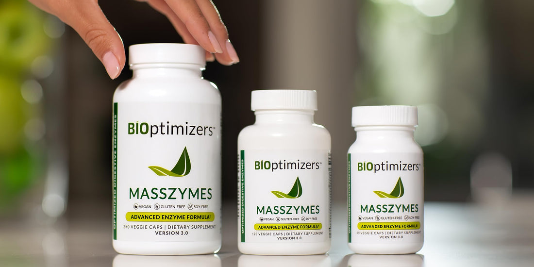 BiOptimizers MassZymes - Complete Digestive Enzymes Supplement for Gut BiOptimizers
