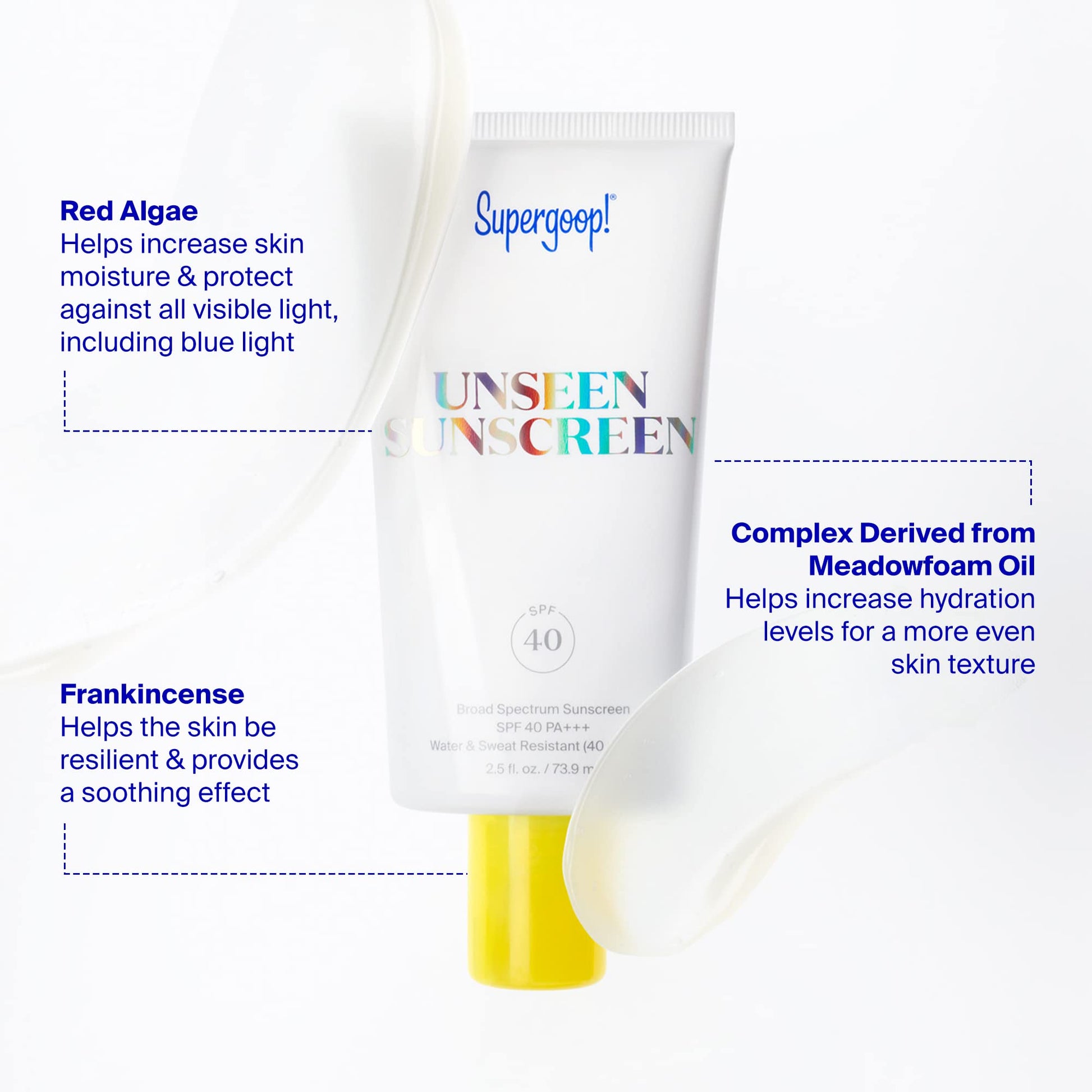 Supergoop! Unseen Sunscreen - SPF 40-1.7 fl oz - Invisible, Broad Spectrum Face Supergoop!