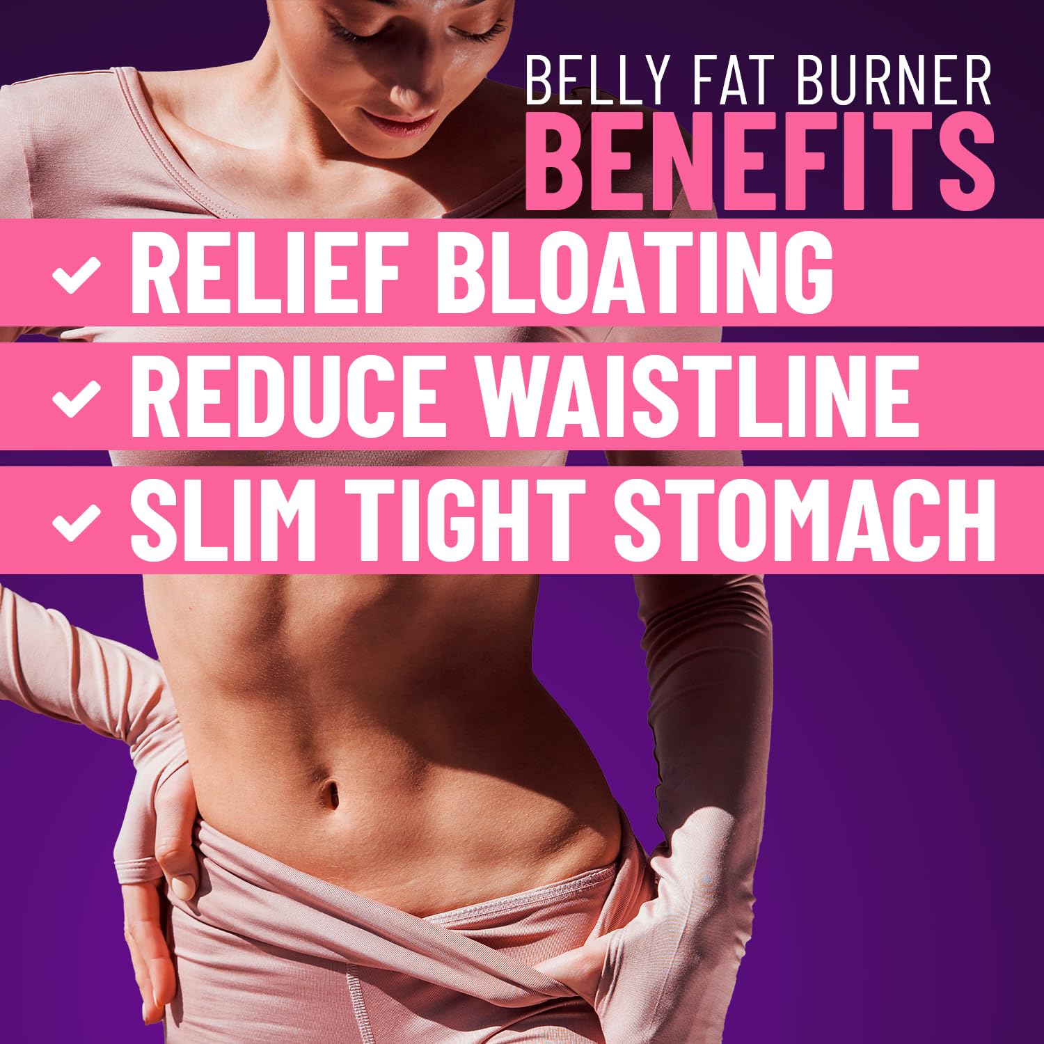 Helix Heal Belly Fat Burner for Women - Lose Stomach Fat w/Softgel Diet Pills for Weight Loss Helix Heal