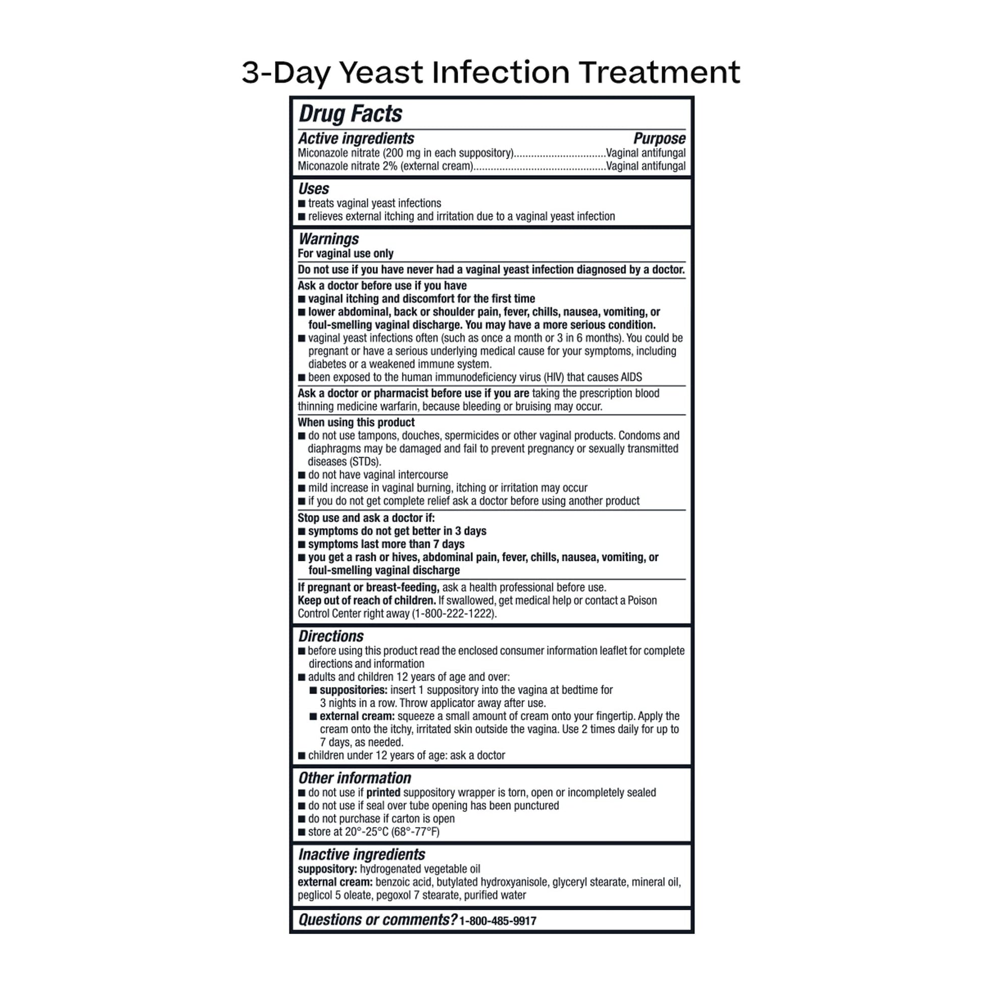 Stix 3-Day Yeast Infection Treatment for Women - Relieves External Itching & Irritation Get Stix