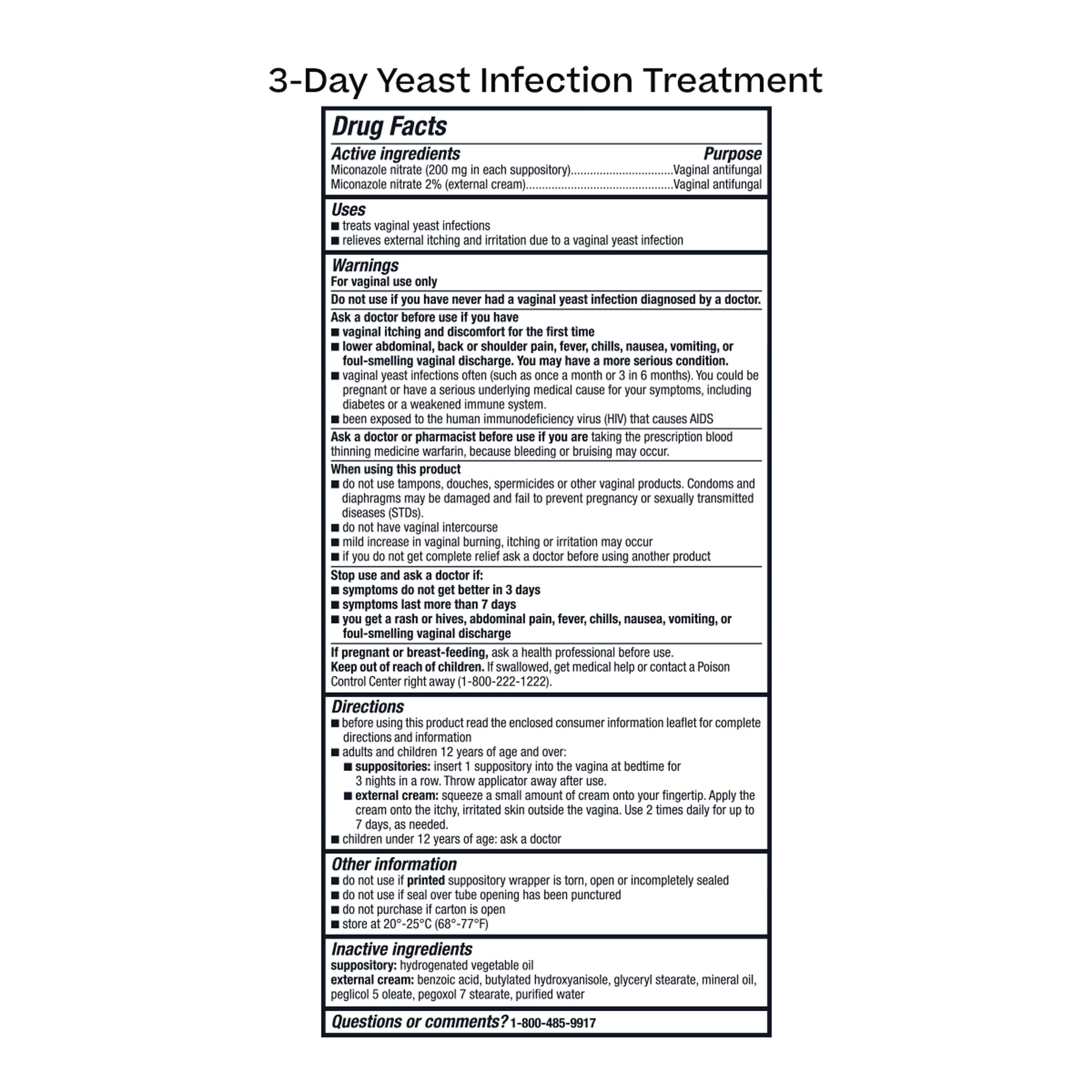 Stix 3-Day Yeast Infection Treatment for Women - Relieves External Itching & Irritation Get Stix