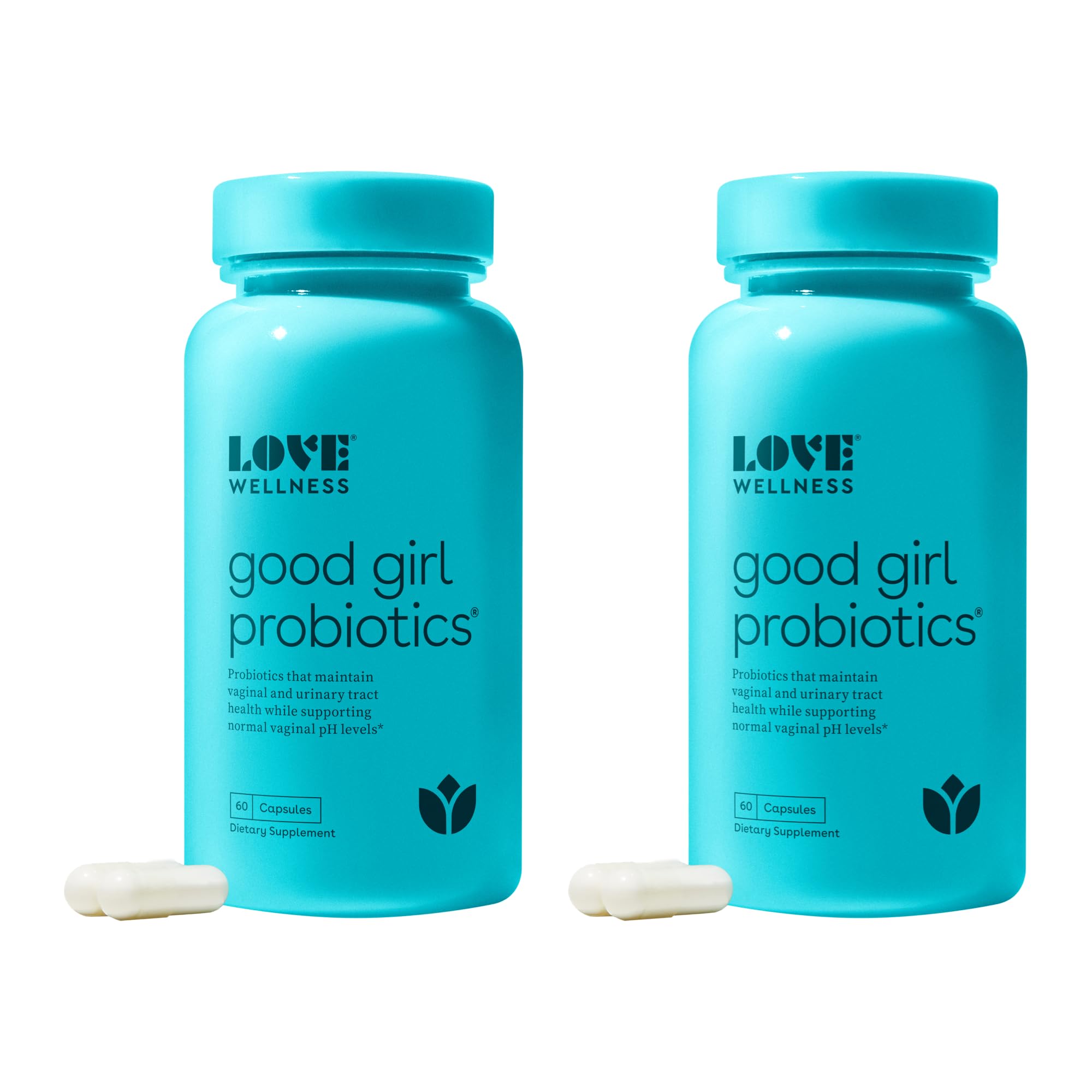 Love Wellness Vaginal Probiotics for Women, Good Girl Probiotics | pH Balance Supplement