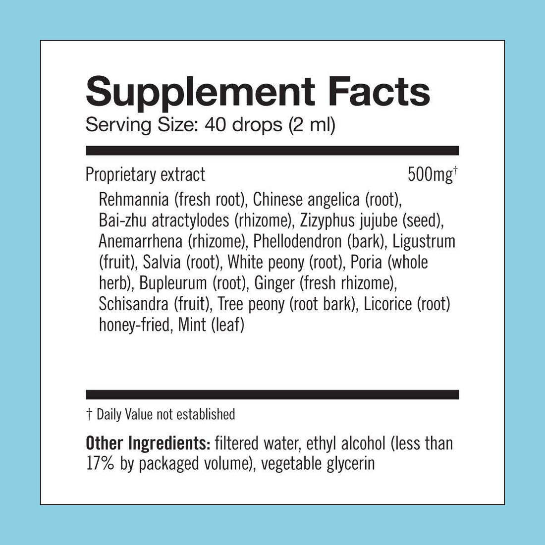 Herbalogic - Flashback Liquid Herb Drops - Natural Relief for Menopausal Hot Flashes, Night Sweats