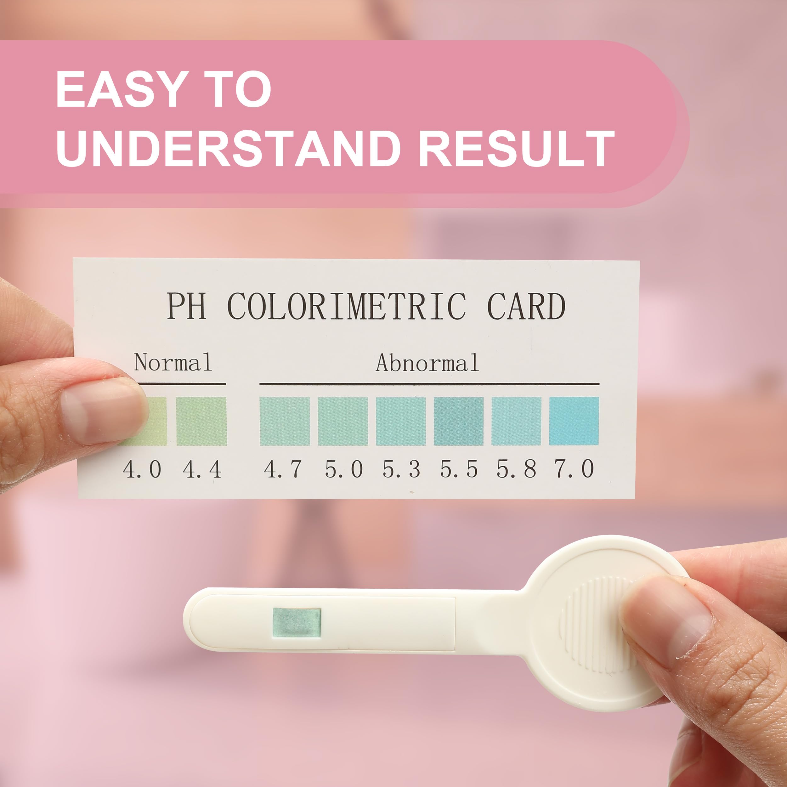 T TESTAHEAD Vaginal pH Test Strips, Feminine Health Vaginal pH Test Strips Kits T TESTAHEAD