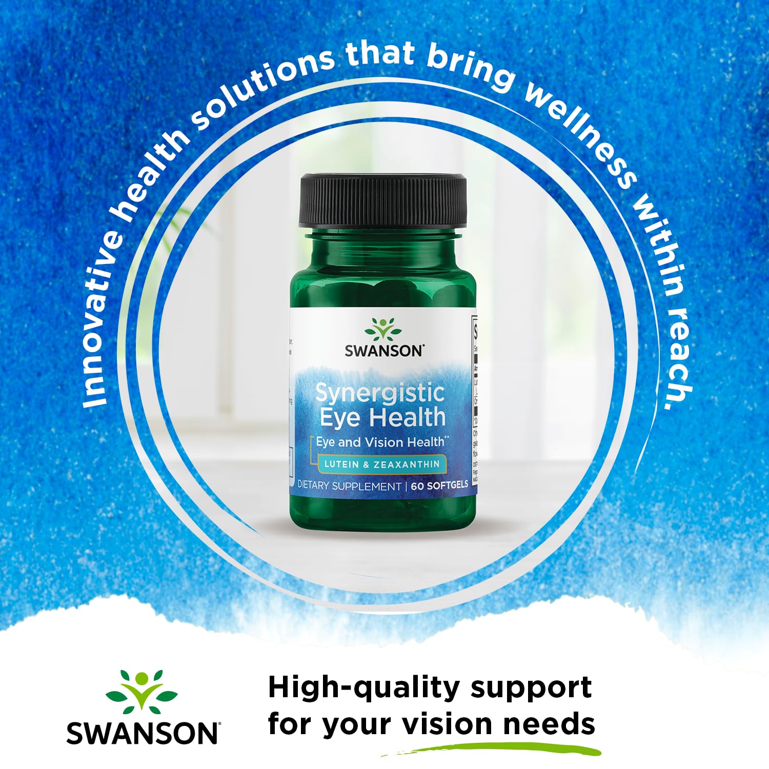 Swanson Synergistic Eye Health - Lutein and Zeaxanthin Supplement Swanson