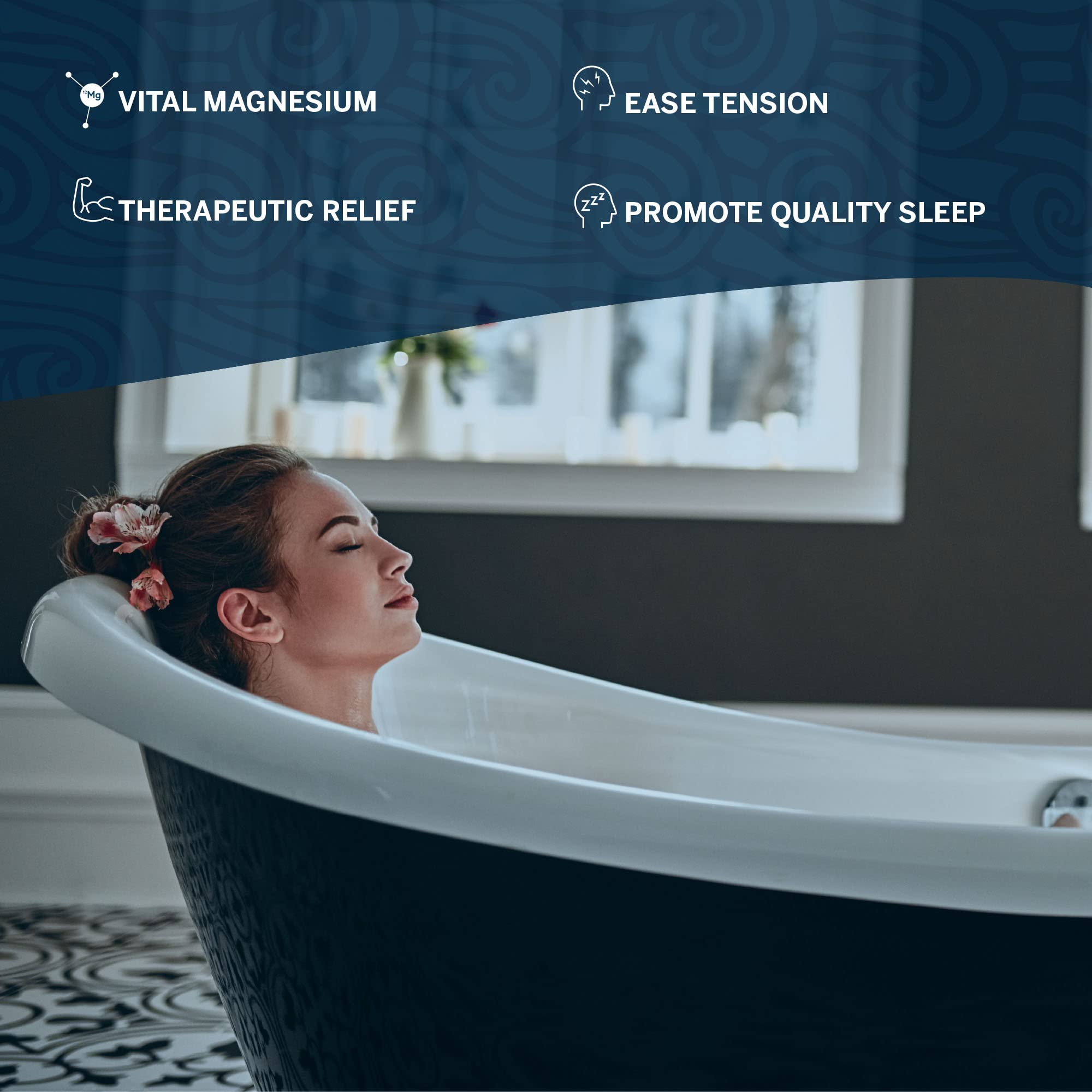 Ancient Minerals Magnesium Bath Flakes - Bathing Alternative to Epsom Salt - Soak Ancient Minerals