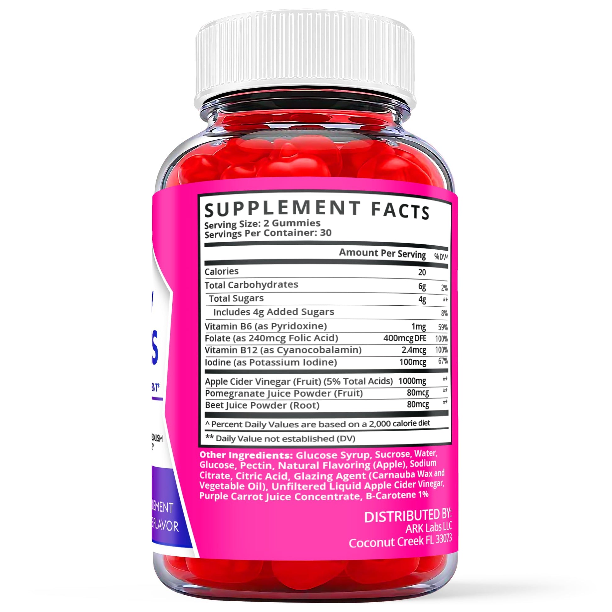 Ark Labs (2 Pack) Summer Keto Gummies - Summer Gummies, Summer Keto ACV Gummy Ark Labs