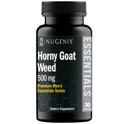 Nugenix Nitric Oxide Booster Horny Goat Weed Supplements Bundle