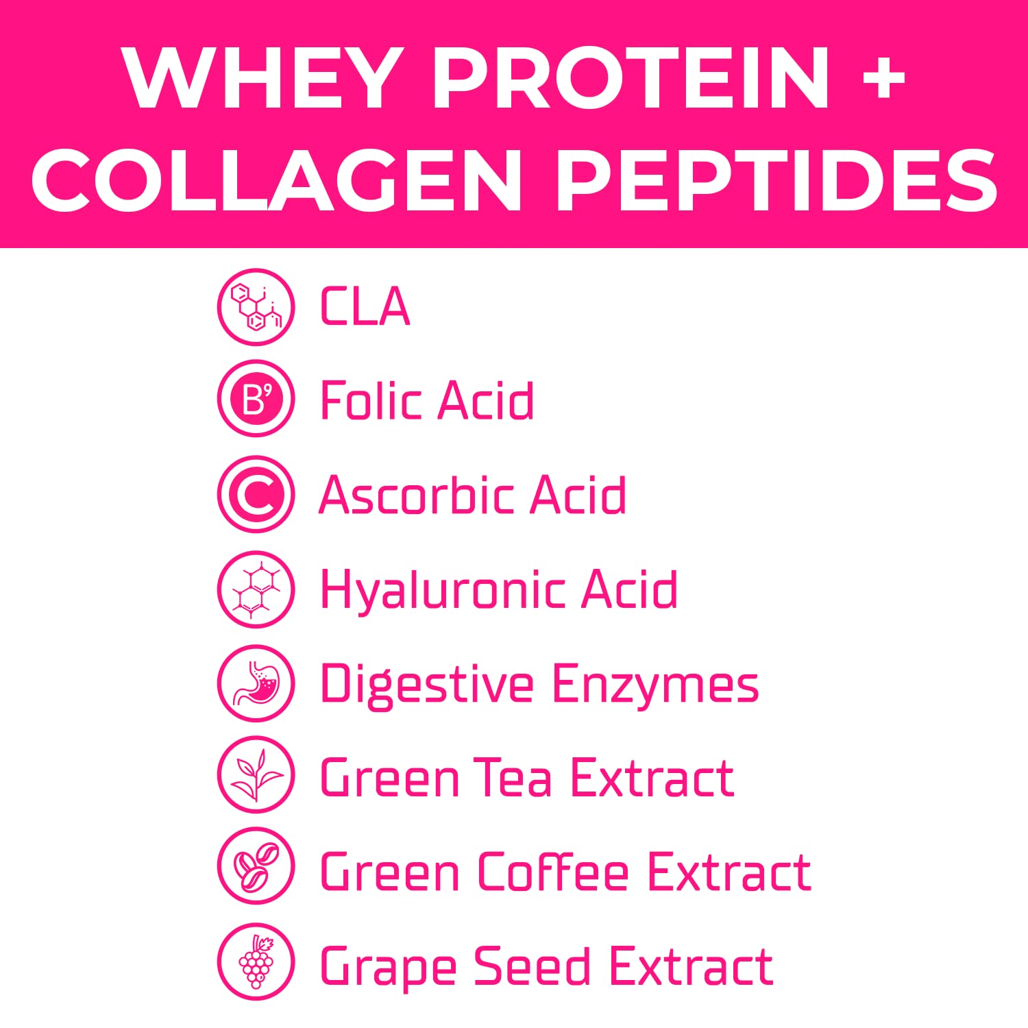 Forzagen All in One Protein for Her, Protein Powder for Women with Collagen Peptides Forzagen