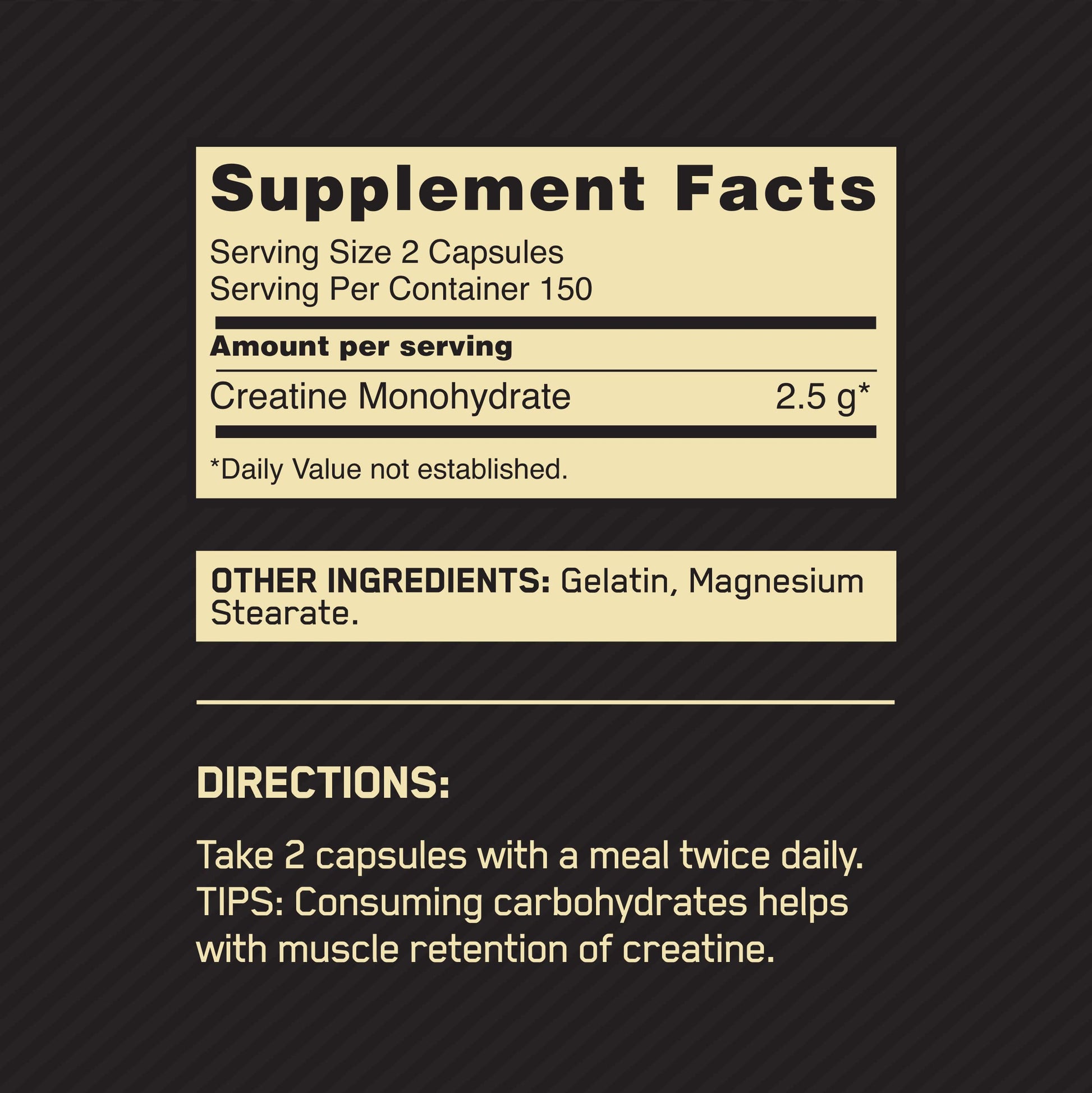 Optimum Nutrition Micronized Creatine Monohydrate Capsules, Keto Friendly Optimum Nutrition