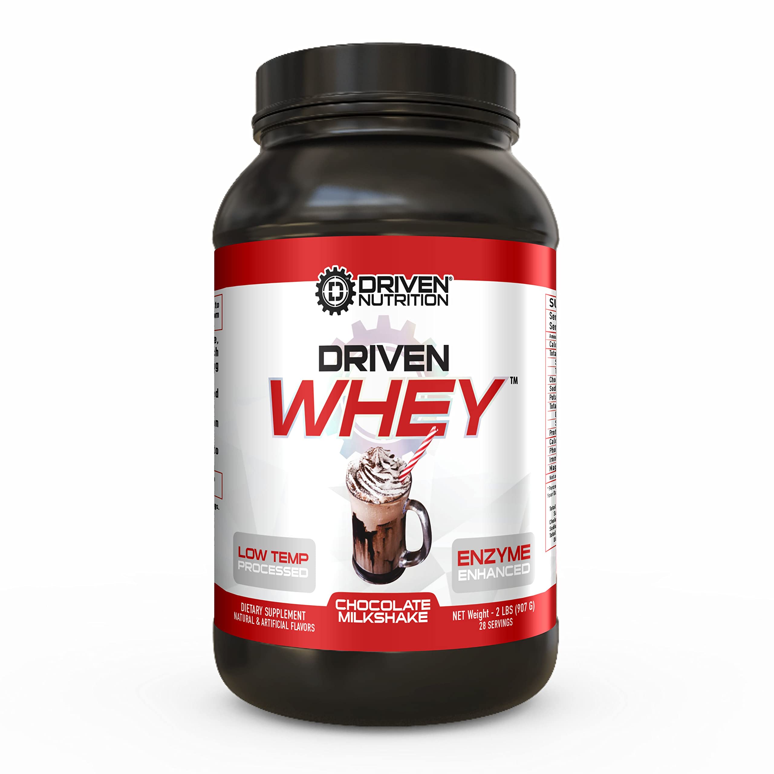 Driven WHEY- Grass Fed Whey Protein Powder: Delicious, Clean Protein Shake