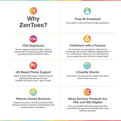 ZenToes Hammer Toe Straightener and Corrector 4 Pack Crests Relieve Foot