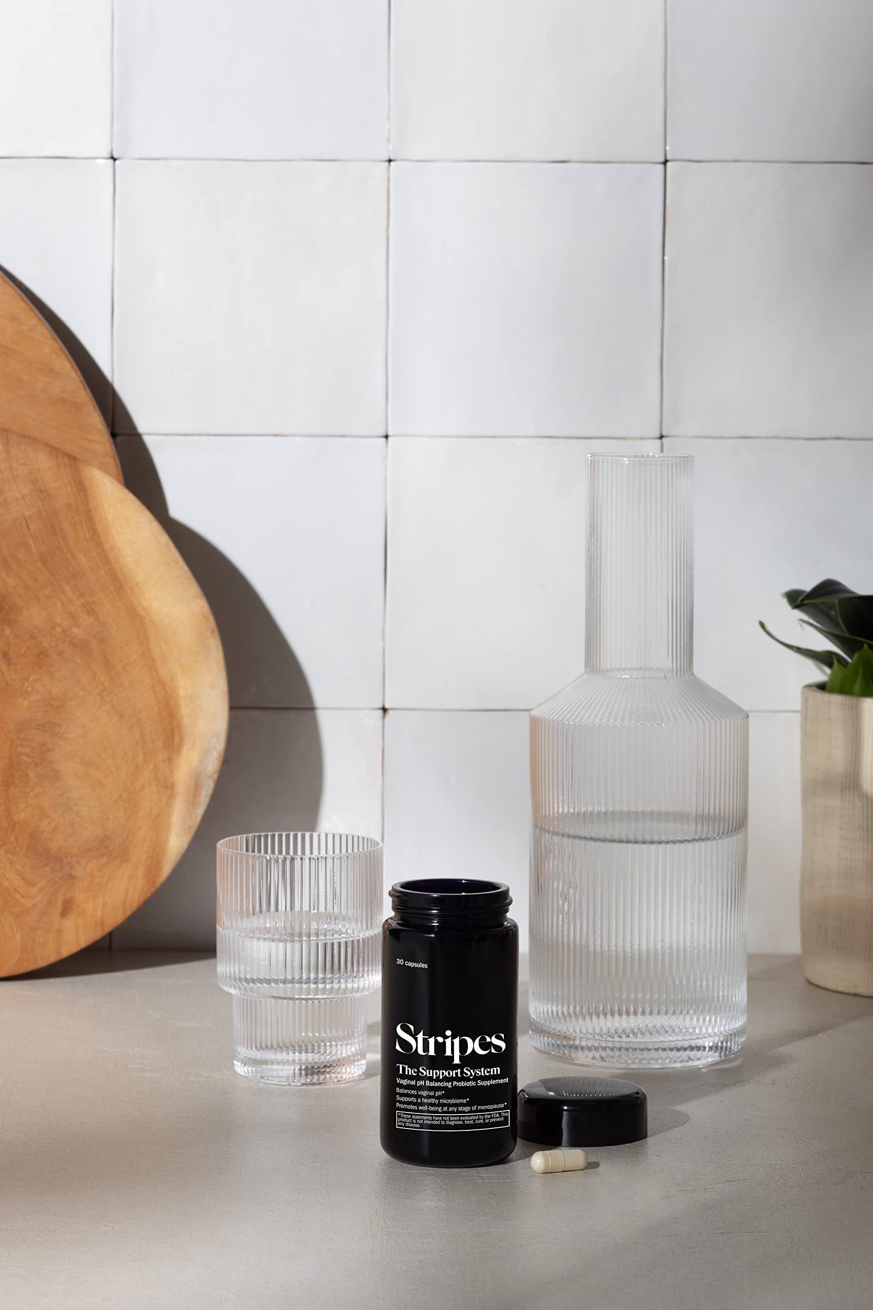 STRIPES by Naomi Watts - The Support System - Daily Vaginal Pre + Probiotic Maintains a Healthy pH STRIPES