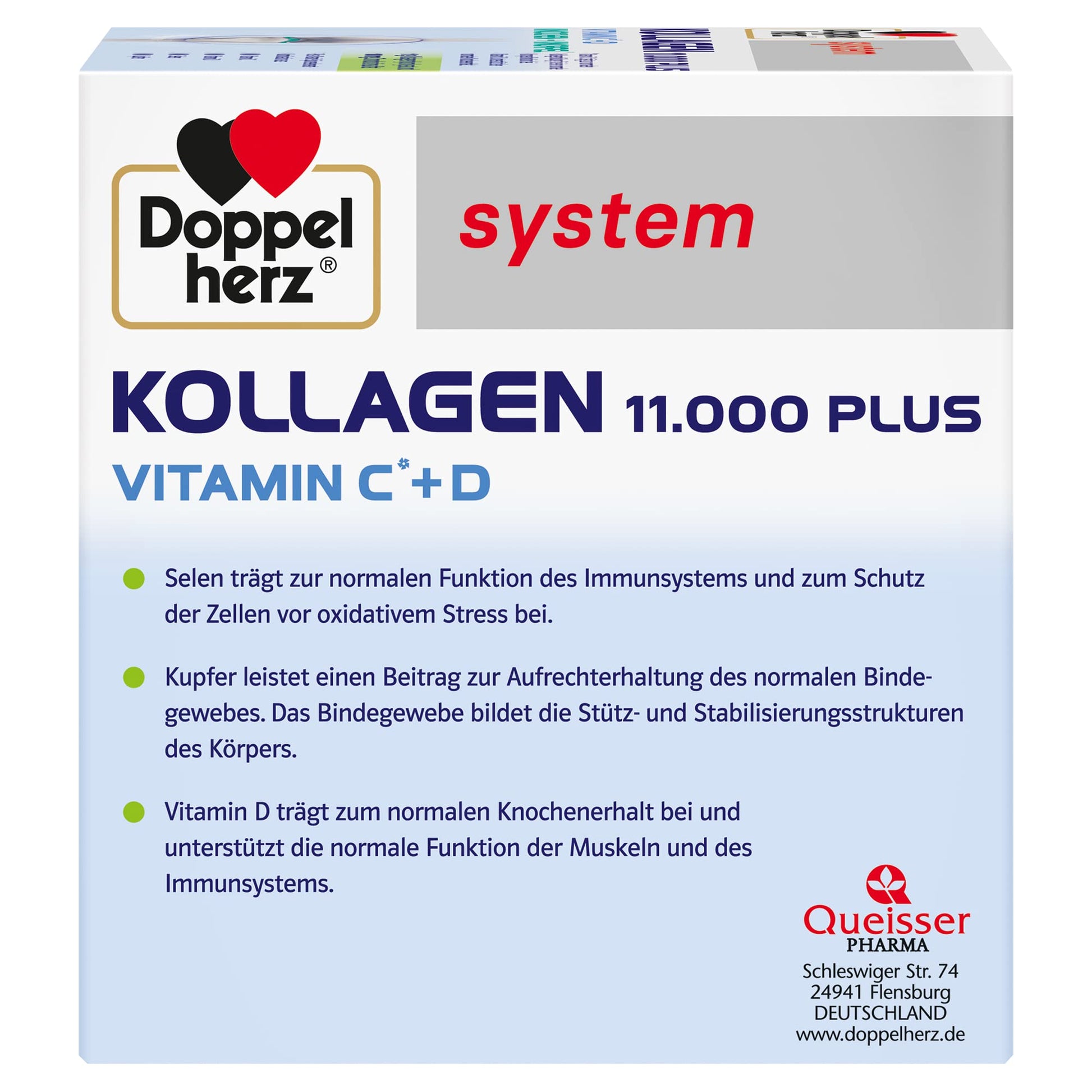 Doppelherz collagen 11,000 ampoules, 30 x 25 ml, PZN:7625039 My Store