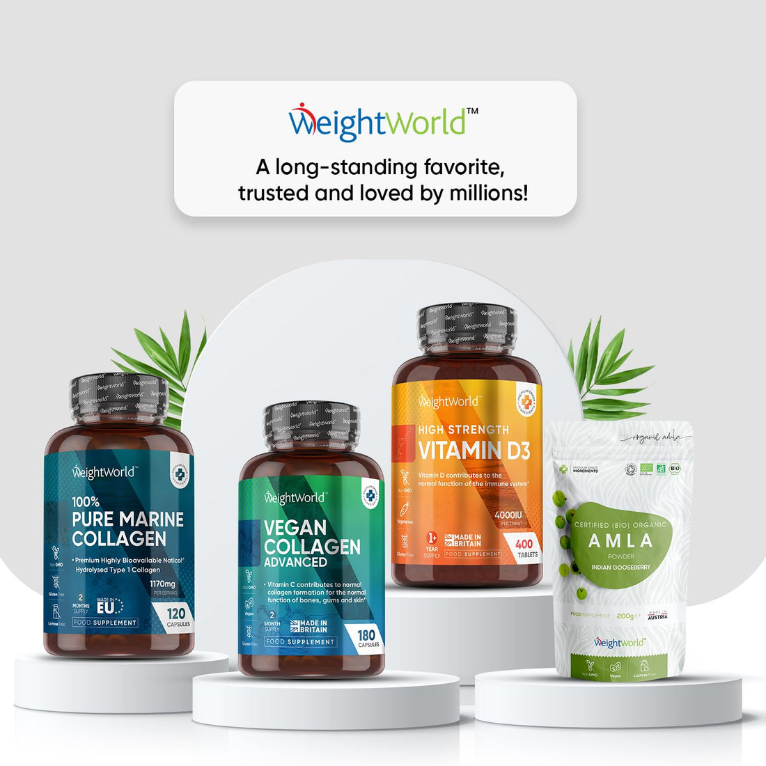 Biotin Hair Growth Supplement 12000mcg - 365 Vegan Biotin Tablets (1 Year Supply) 