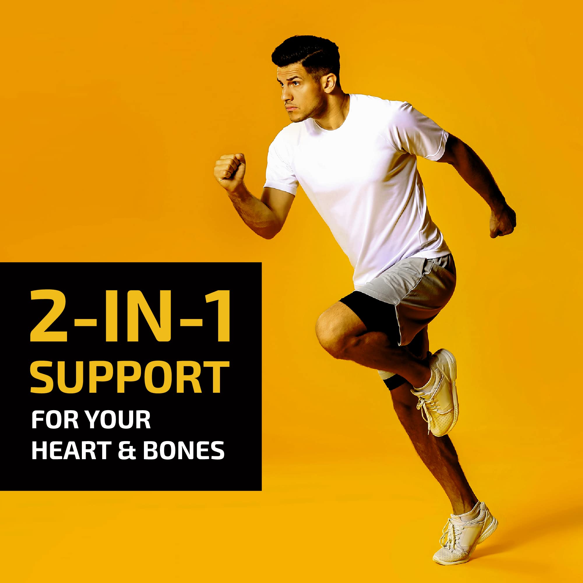 Vitamin D3 K2 5000 IU for Immune System, Strong Bones & Teeth Support | Vitamin D3 Nobi Nutrition