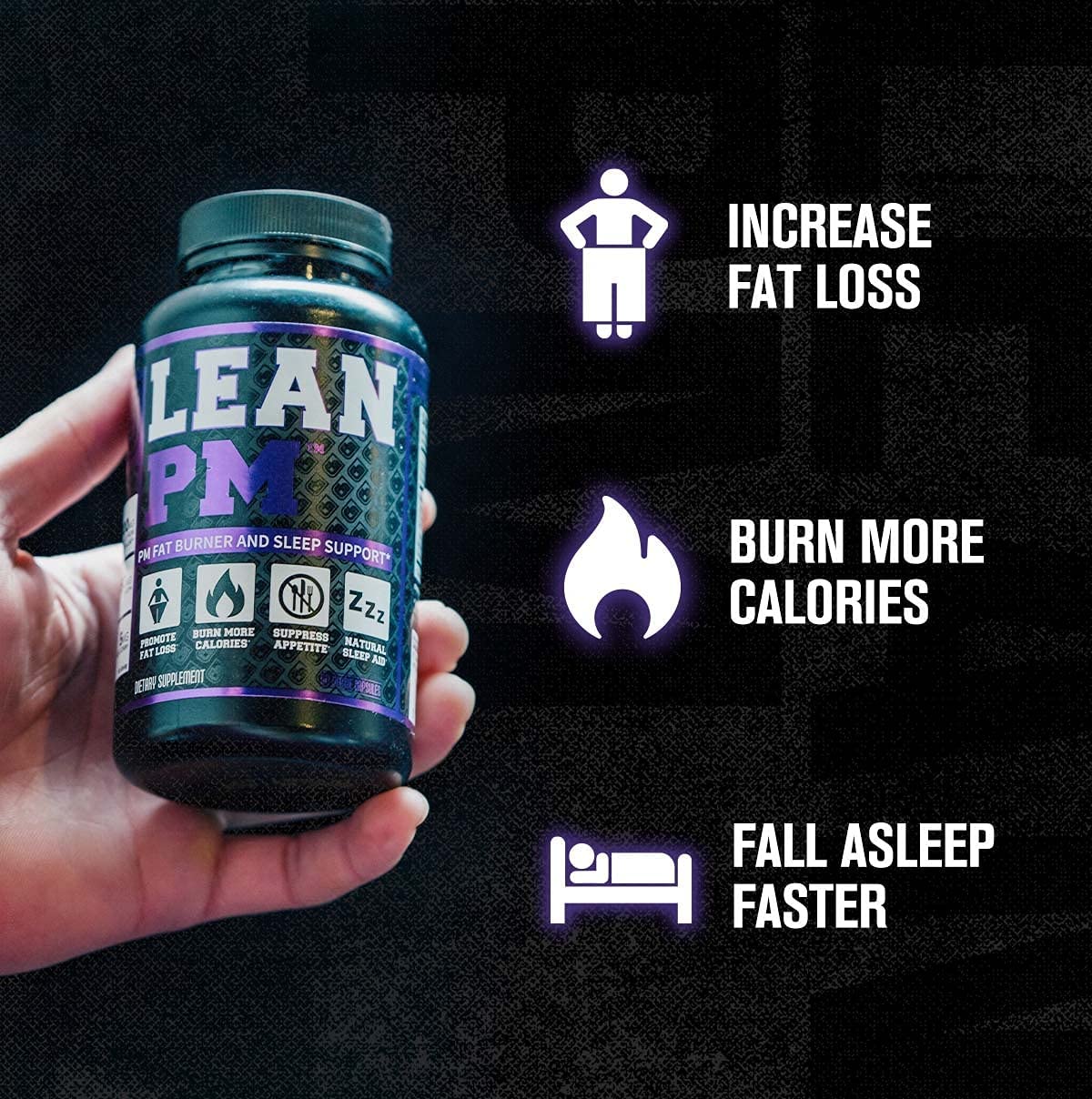 Jacked Factory Burn XT Thermogenic Fat Burner & Lean PM Nighttime Jacked Factory