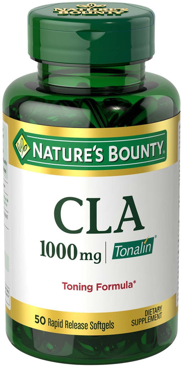 Nature's Bounty Tonalin Pills and Dietary Supplement, Diet and Body Support, 1000 mg