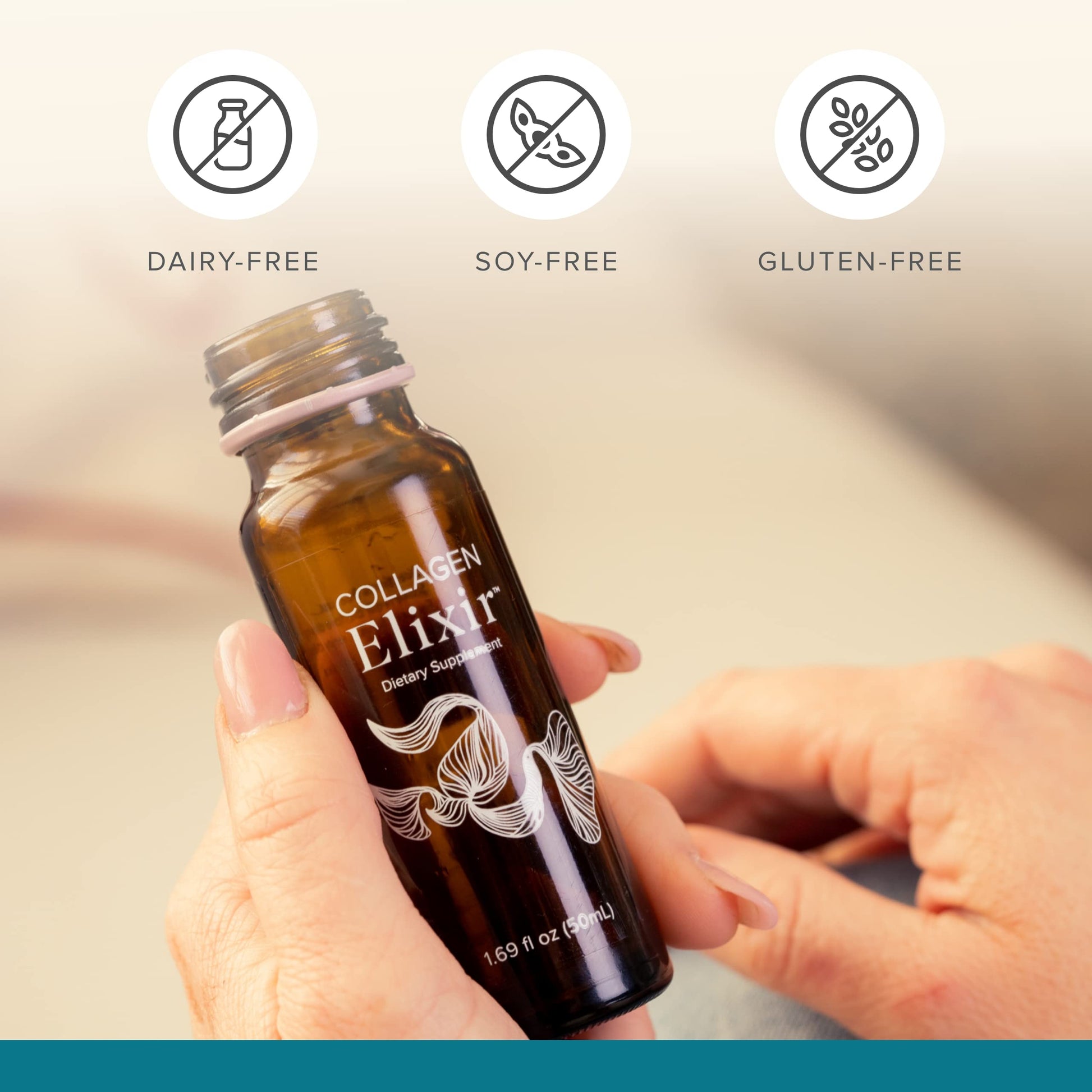 Isagenix Collagen Elixir - Collagen Drink with Marine Collagen Peptides - Liquid Collagen Isagenix