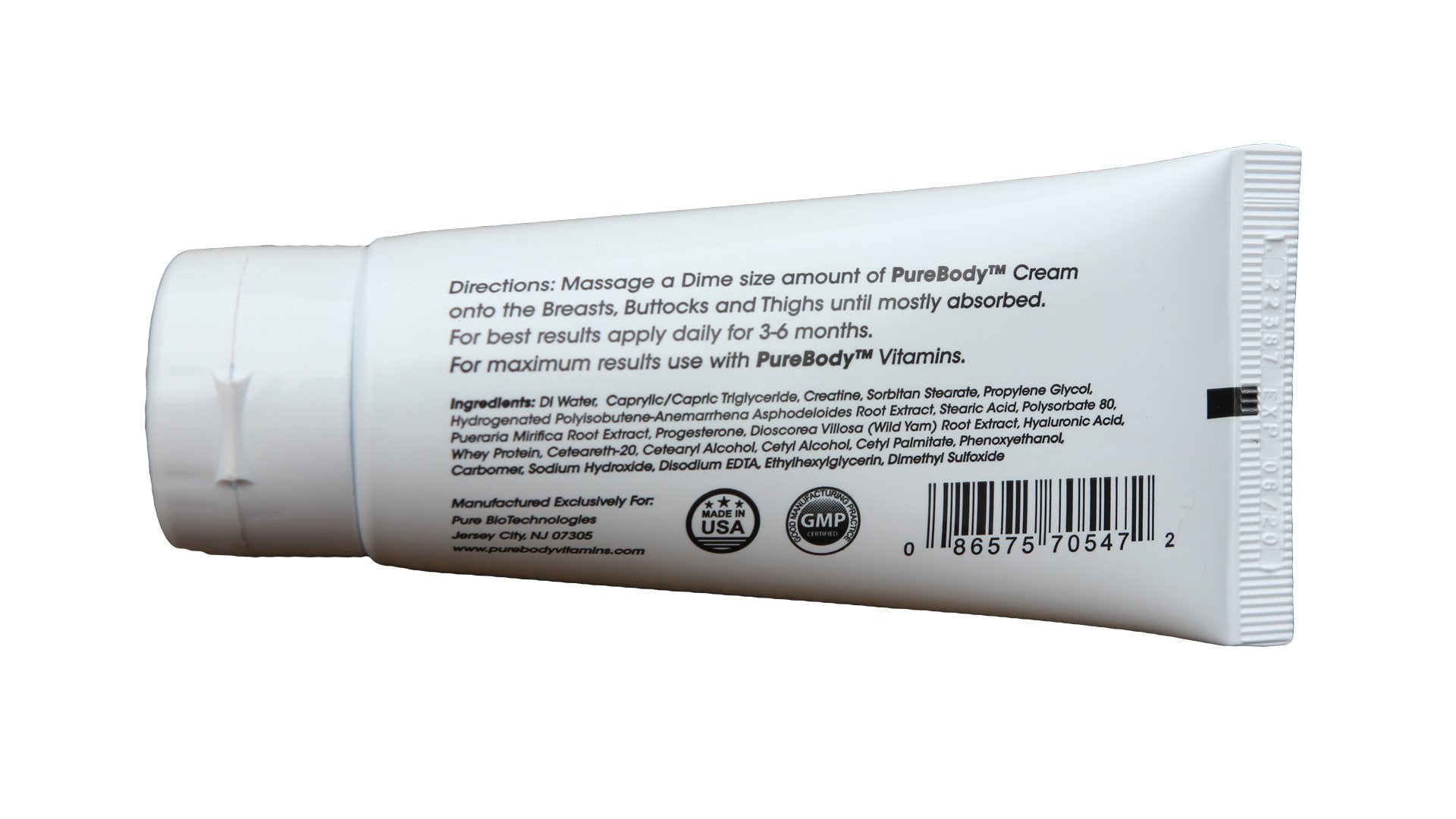 PureBody Cream | Butt and Breast Cream - The #1 and Only Butt and Breast Growth PURE BIOTECHNOLOGIES