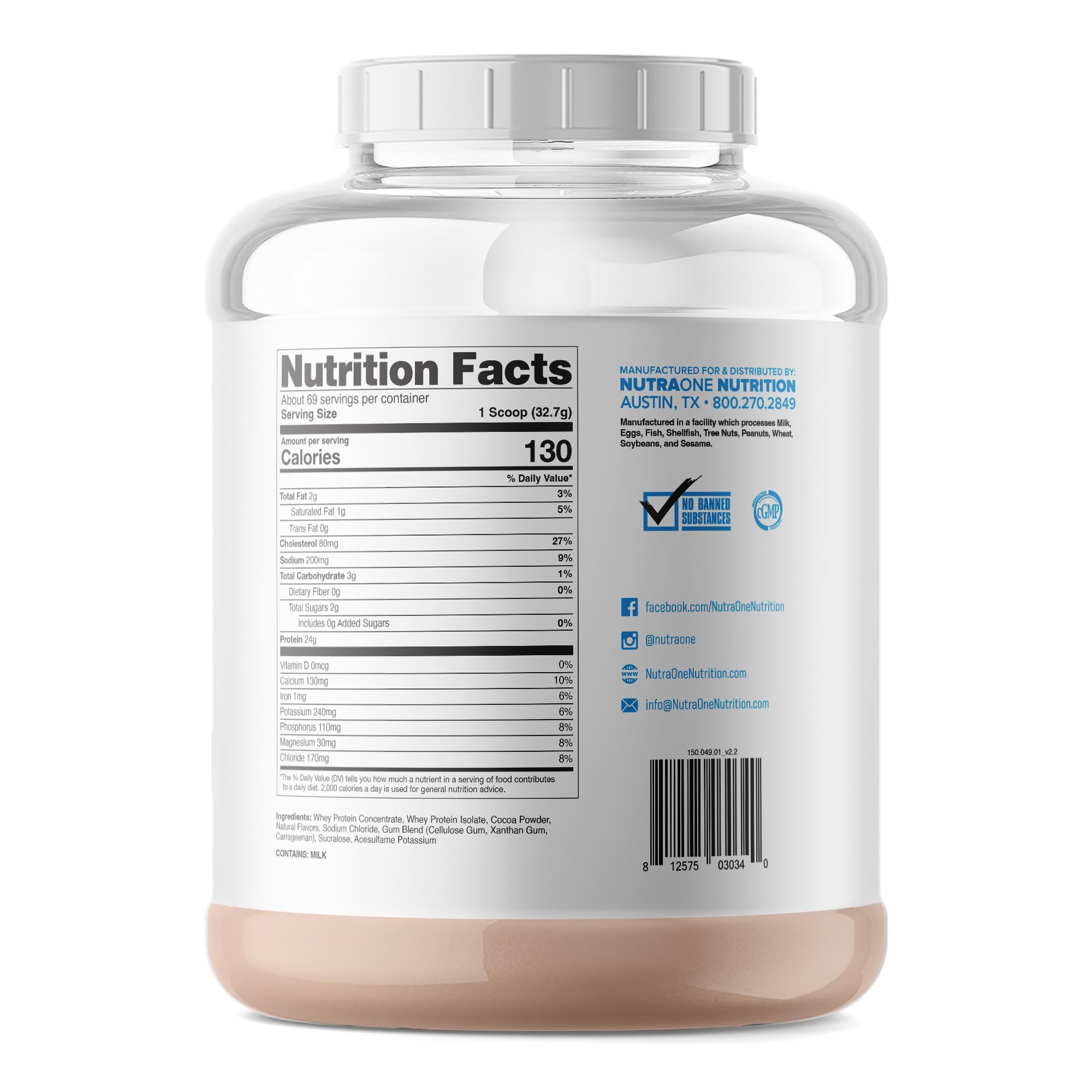 ProteinOne Whey Protein by NutraOne —Promote Recovery and Build Muscle NutraOne Nutrition