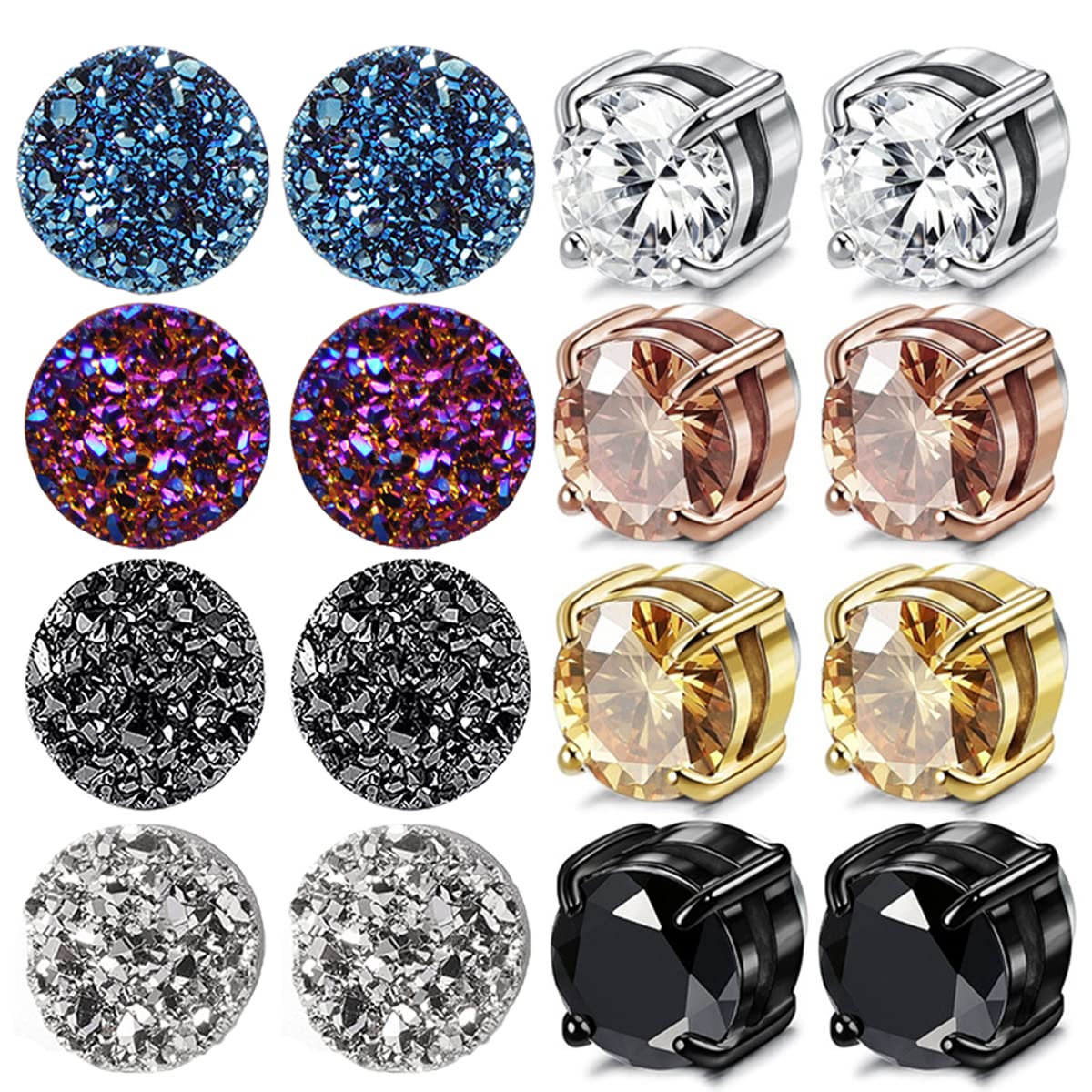 Ear Allure Magnetic Earrings, EarAllure Magnetic Earrings, Non Piercing Magnetic Acupressure