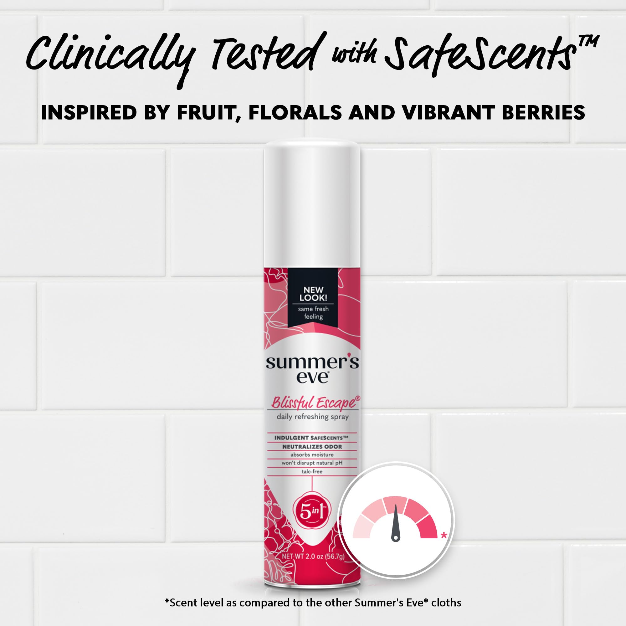 Summer's Eve Blissful Escape Daily Refreshing Feminine Spray, 2 oz Summer's Eve