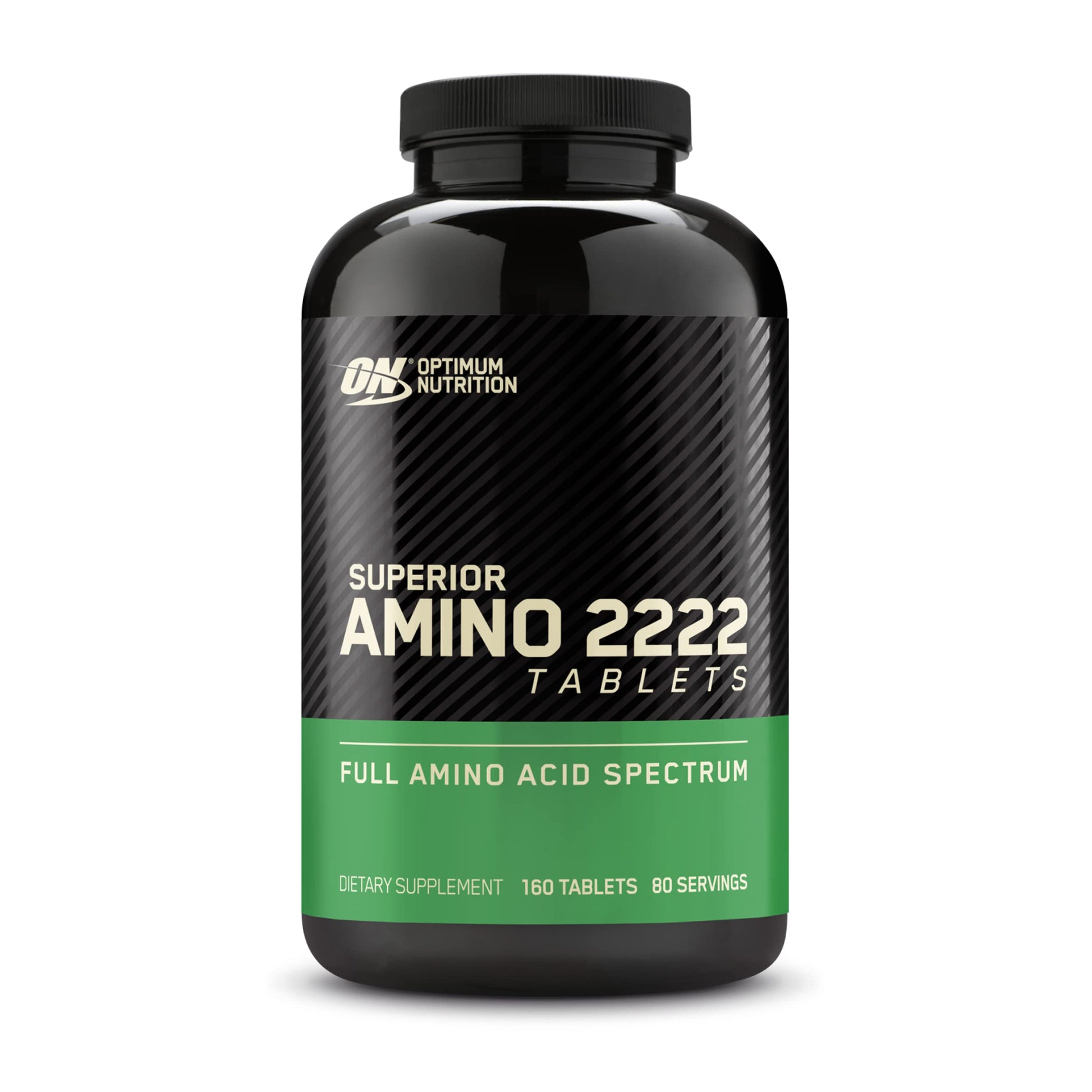 Optimum Nutrition Superior Amino 2222 Tablets, Complete Essential Amino Acids, EAAs