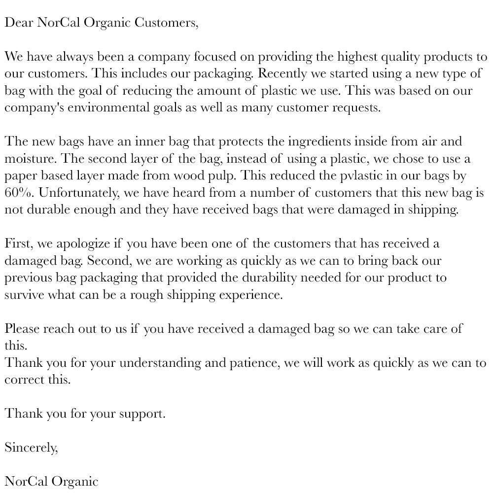 Norcal Organic Peanut Butter Protein Powder - 2lb | Vegan, Low-Cal, 11g Protein NorCal Organic