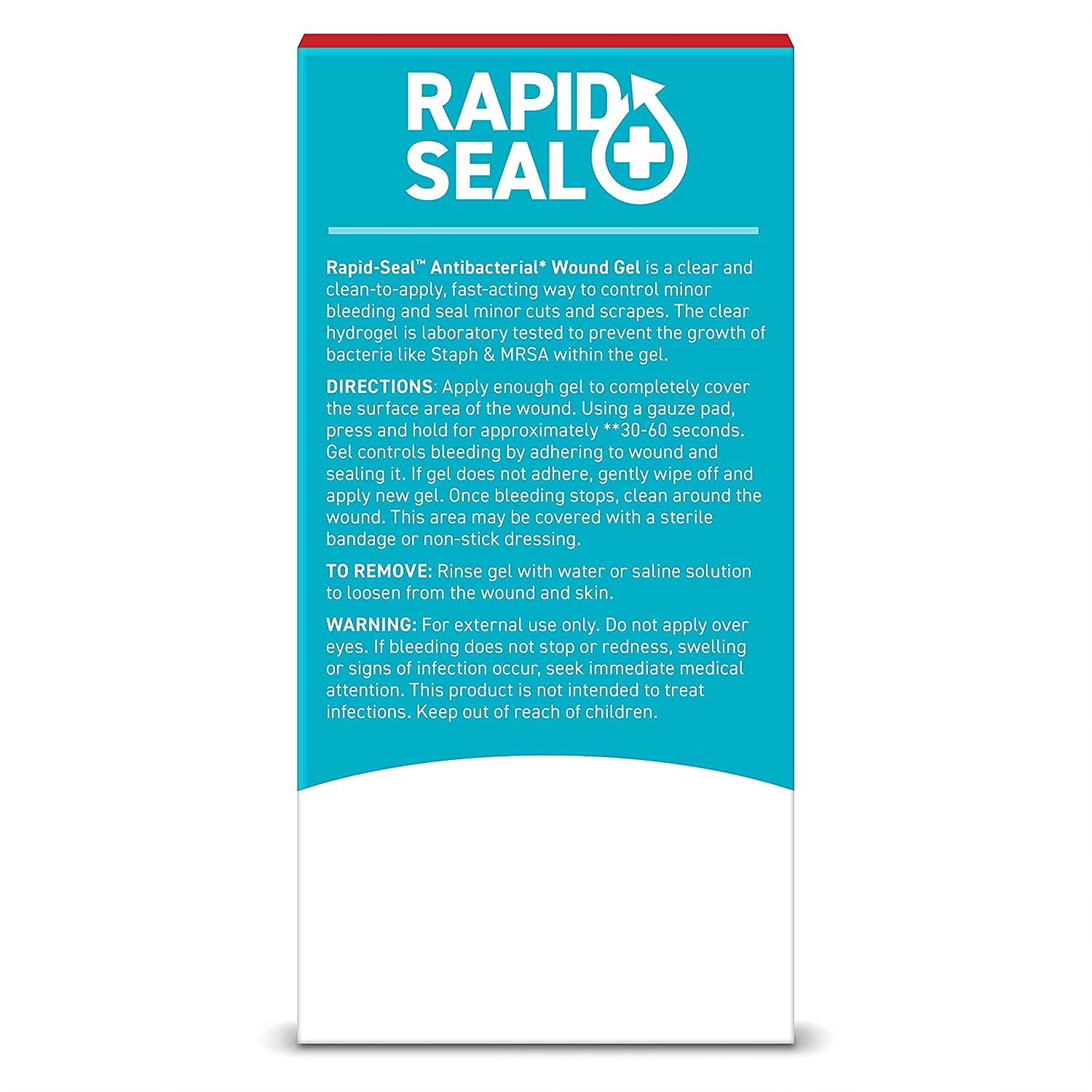 Rapid-Seal Wound Gel (1 Count) | Stops Bleeding in Seconds, Ideal for Cuts Rapid-Seal