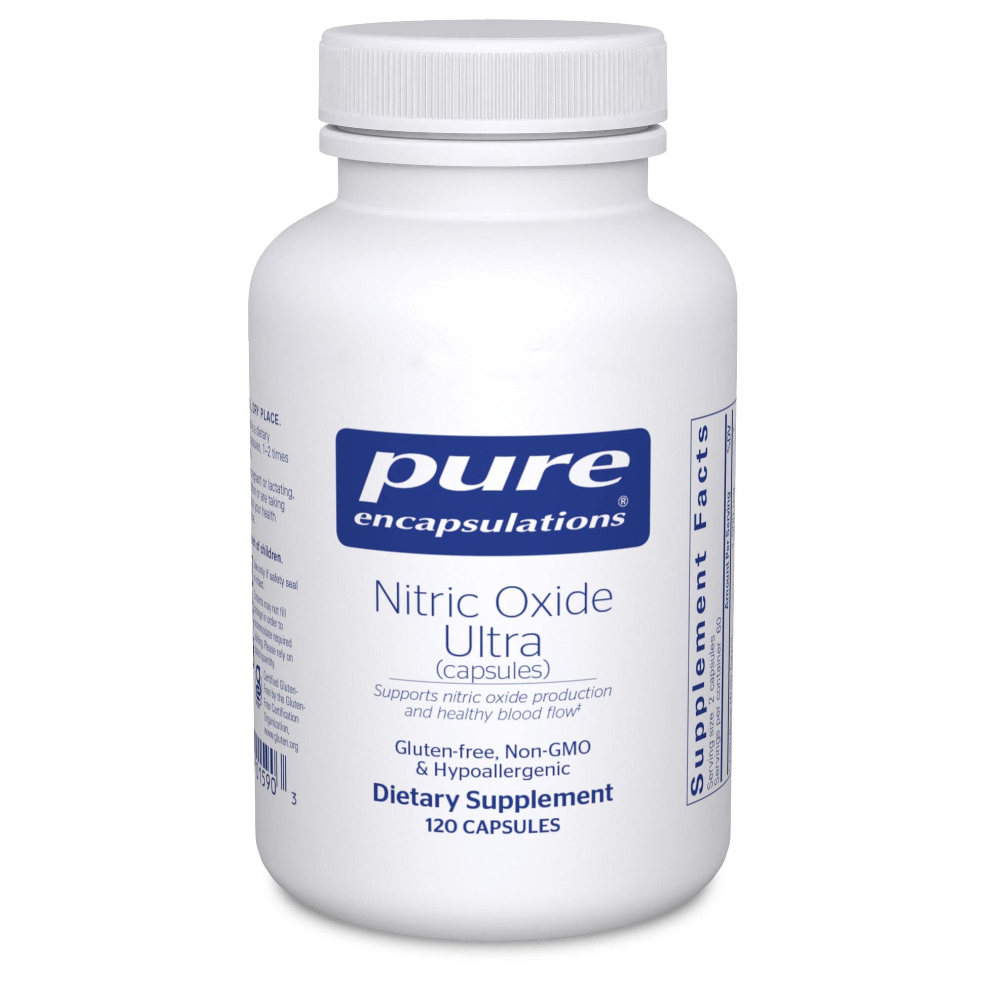 Pure Encapsulations Nitric Oxide Ultra (Capsules) - Supplement Supports Nitric Oxide