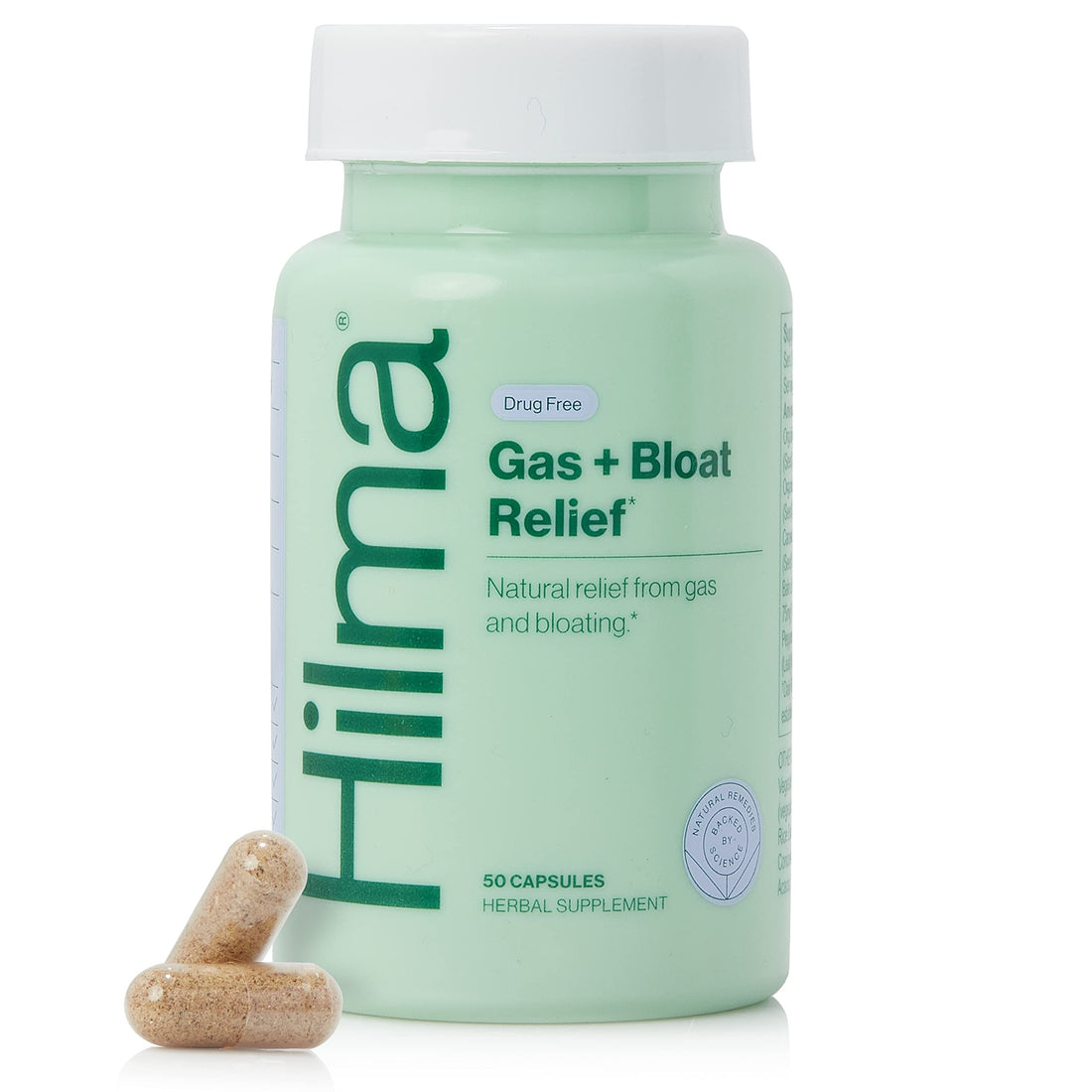 Hilma Natural Gas & Bloating Relief - with Lemon Balm, Fennel & Peppermint Leaf - Doctor